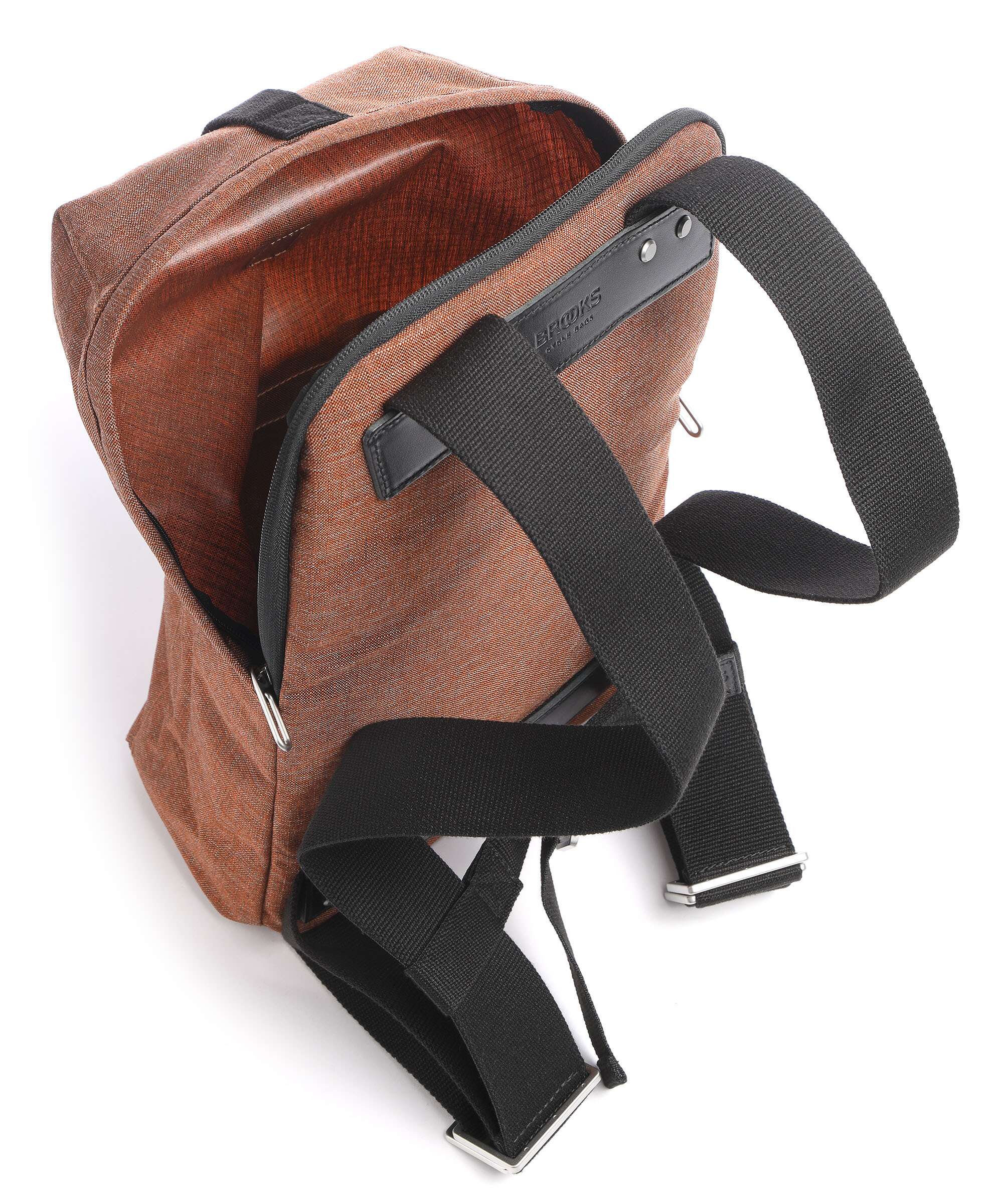 Brooks England Dalston Small Tex Plecak bronze/orange - Image 4