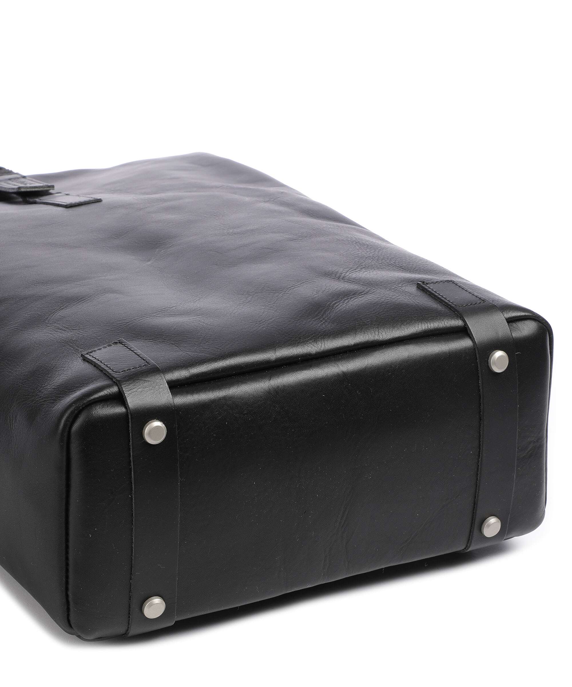 Brooks England Pickwick Leather Large Plecak z rolowanym zamknięciem black - Image 5