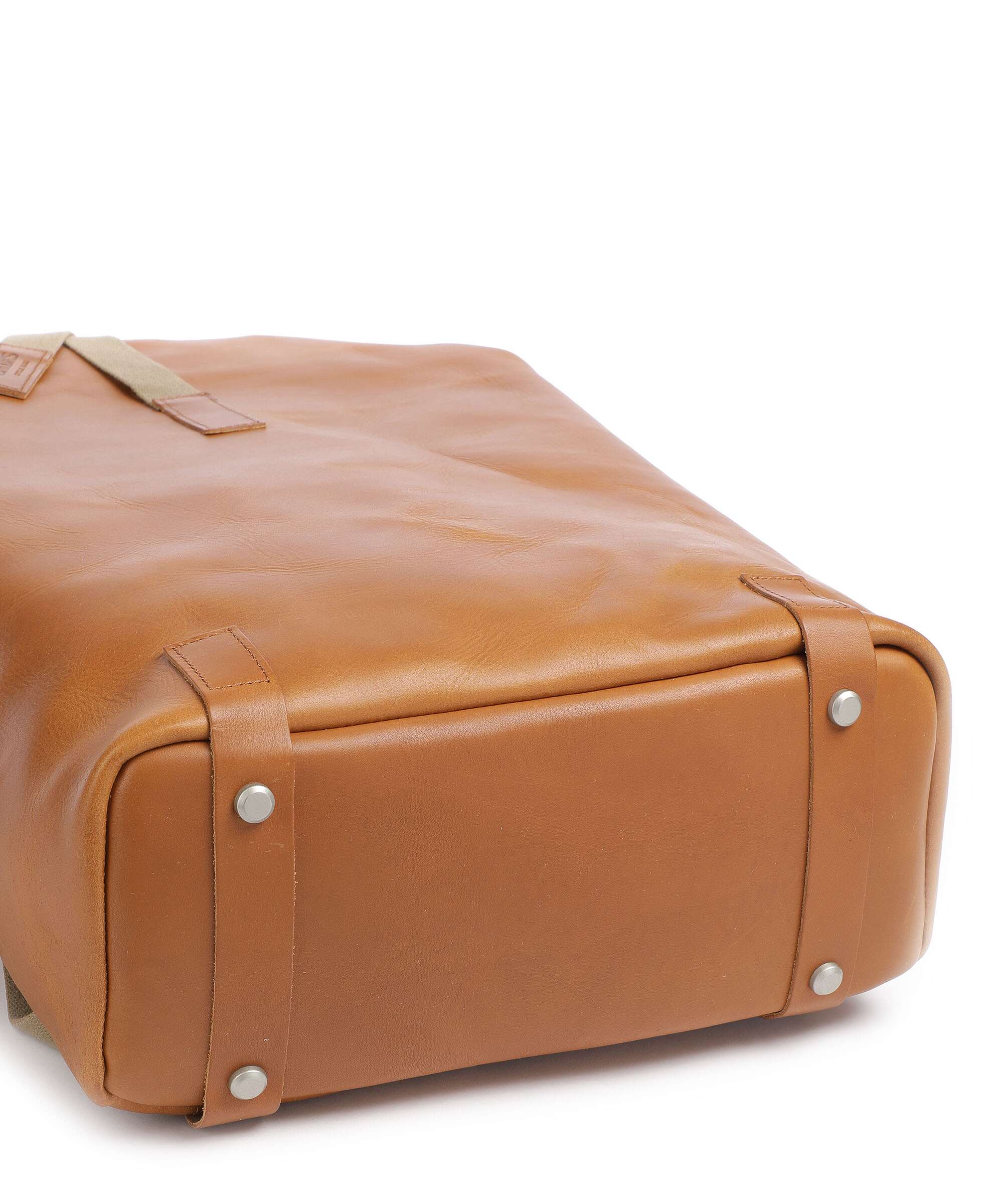 Brooks England Pickwick Leather Large Plecak z rolowanym zamknięciem cognac - Image 5