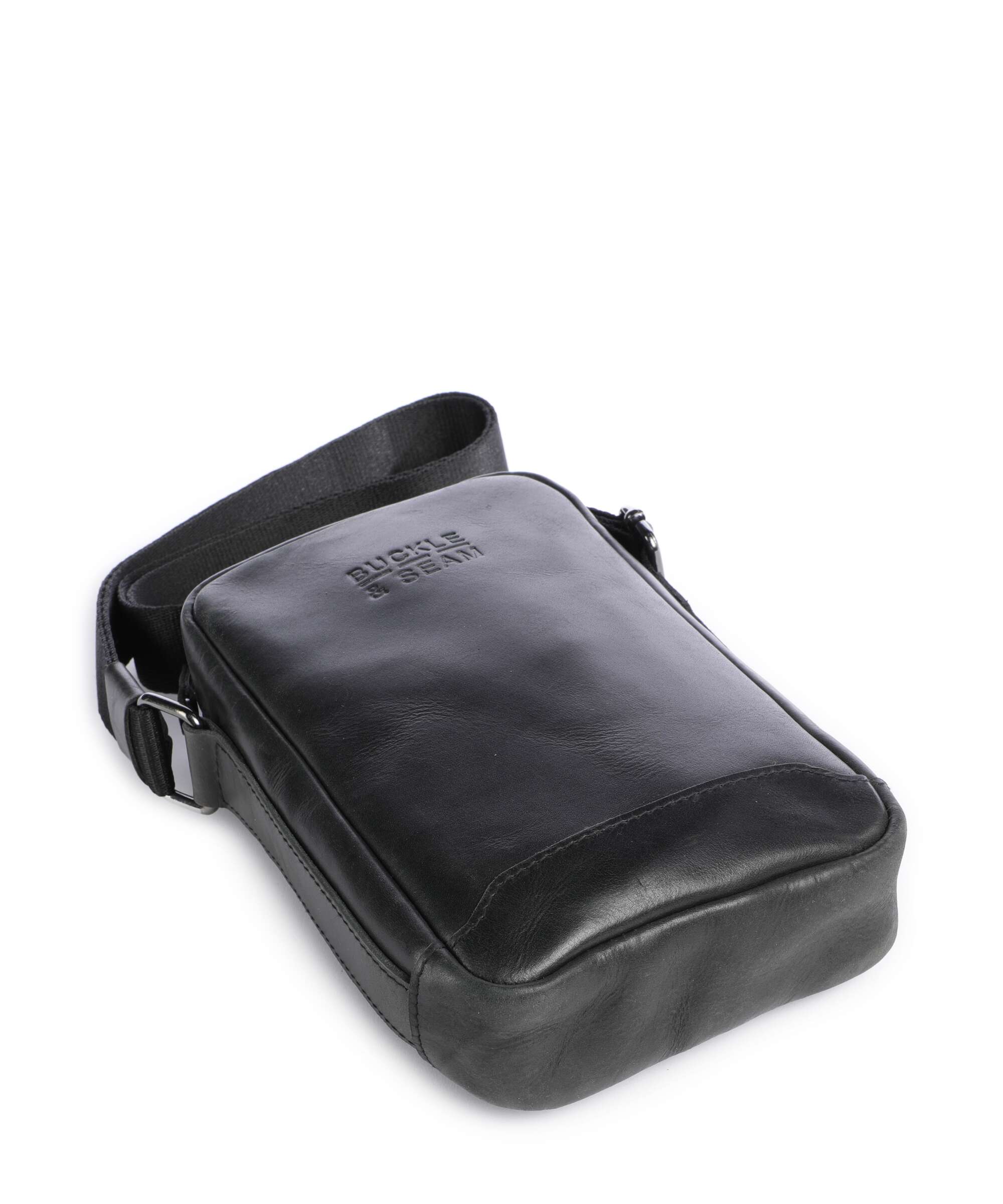 Buckle & Seam Crazy Horse Runner Torba przez ramię black - Image 5