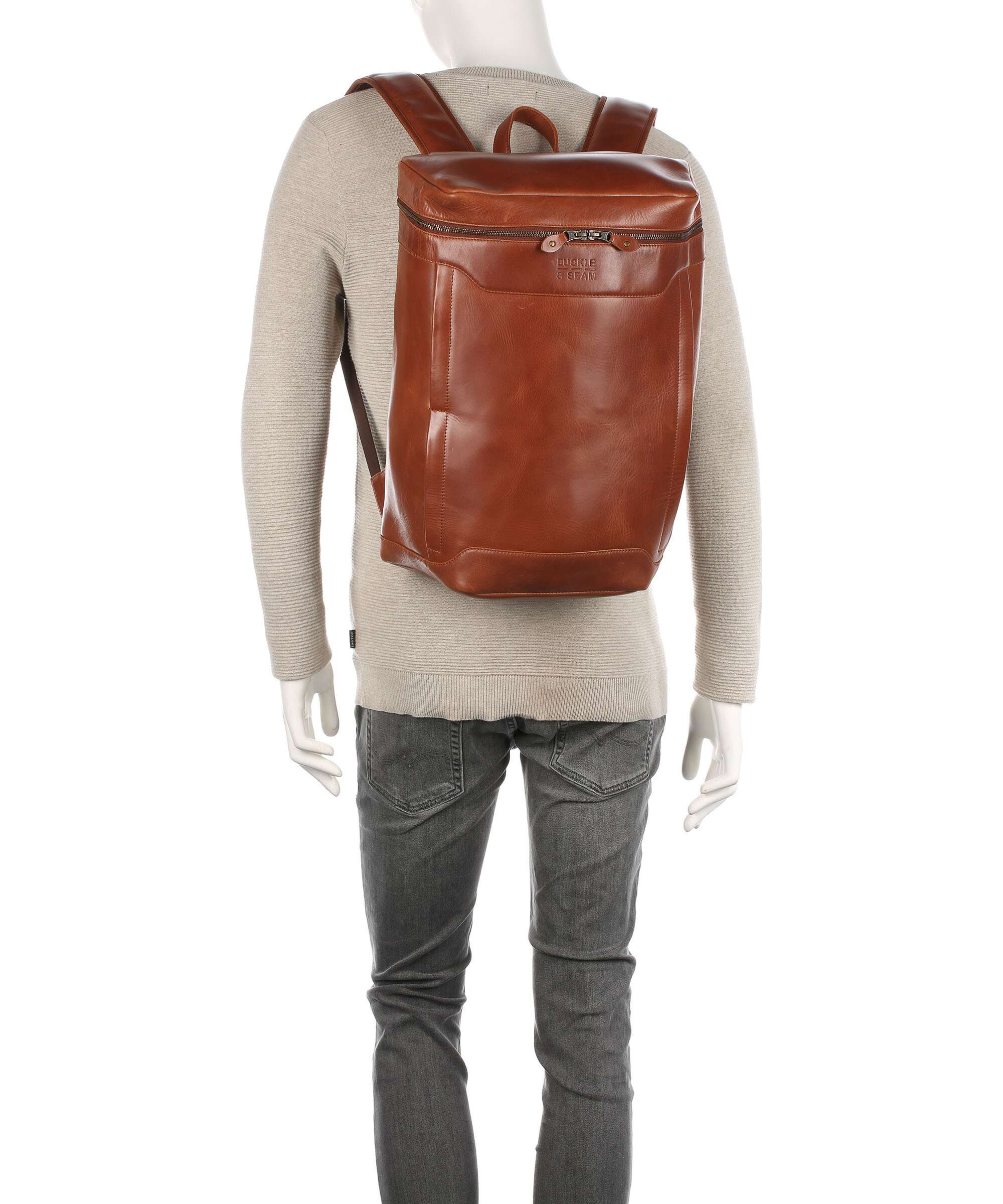 Buckle & Seam Siwa Plecak cognac - Image 3