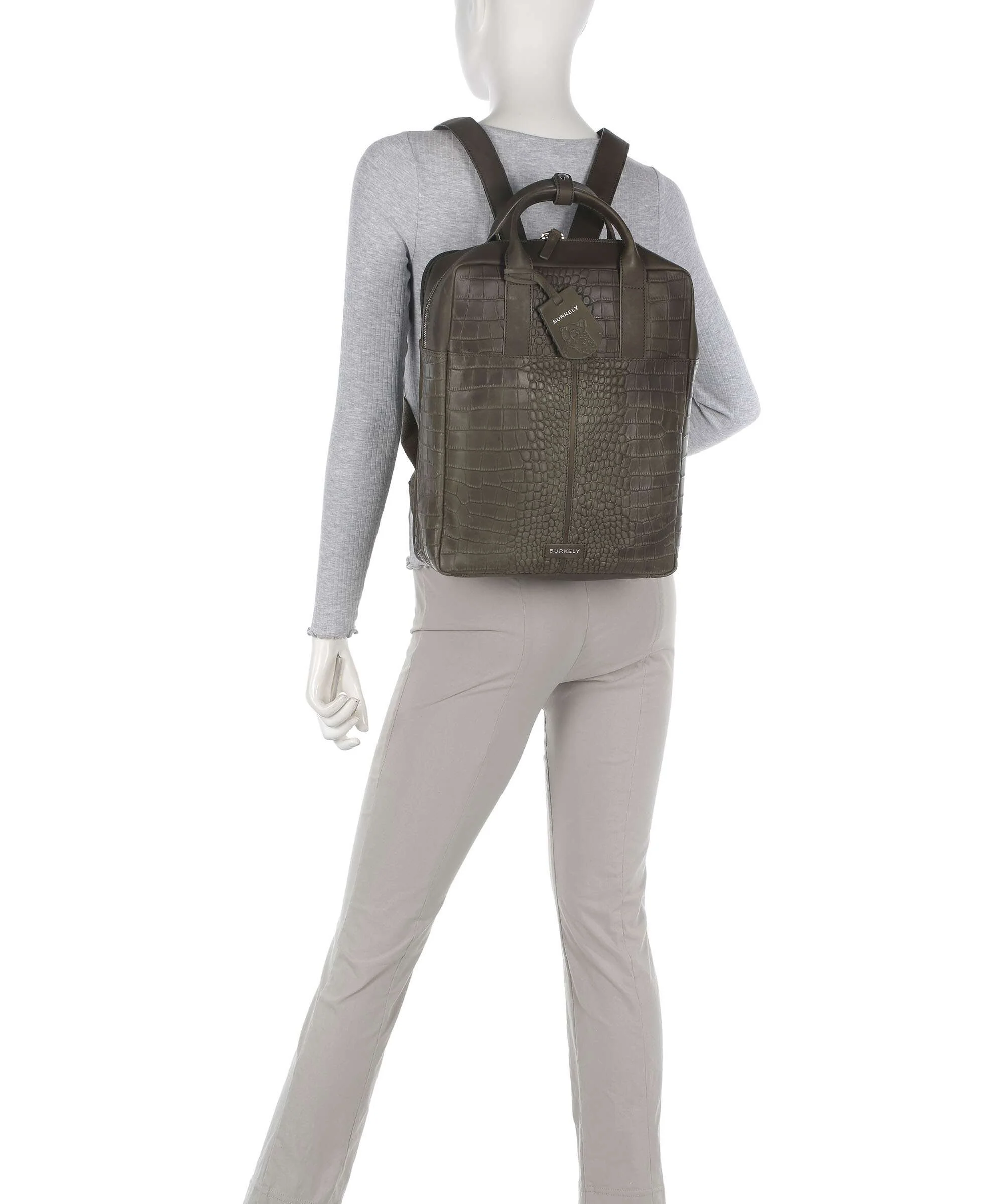 Burkely Cool Colbie Plecak na laptopa forest green - Image 3