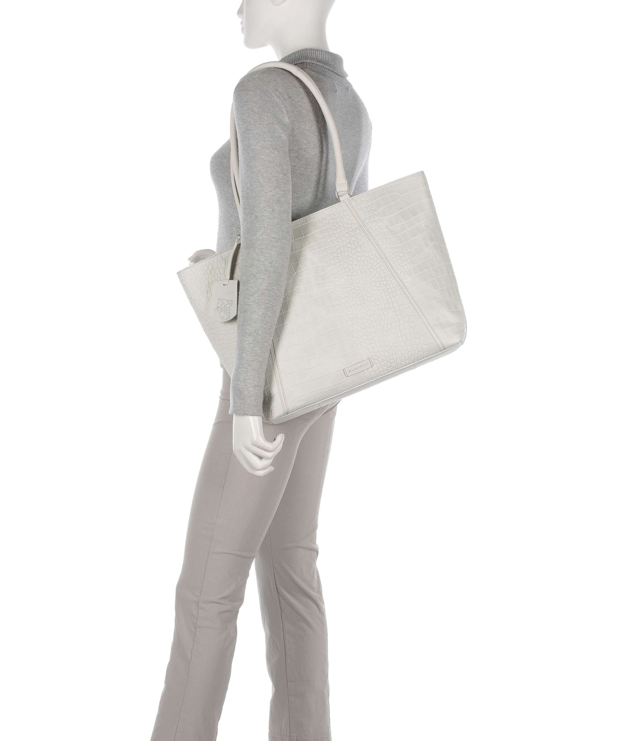 Burkely Cool Colbie Torba na zakupy chalk white - Image 3