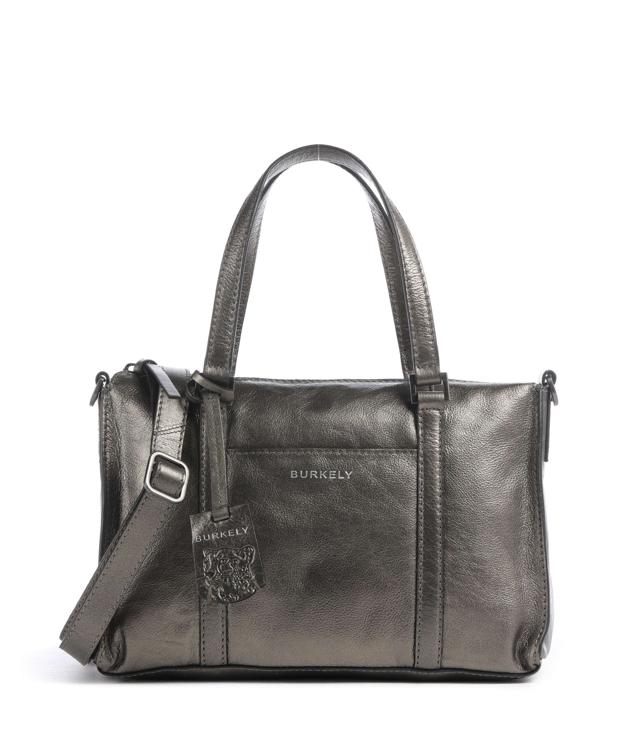 Burkely Creased Crystal Torebka gunmetal