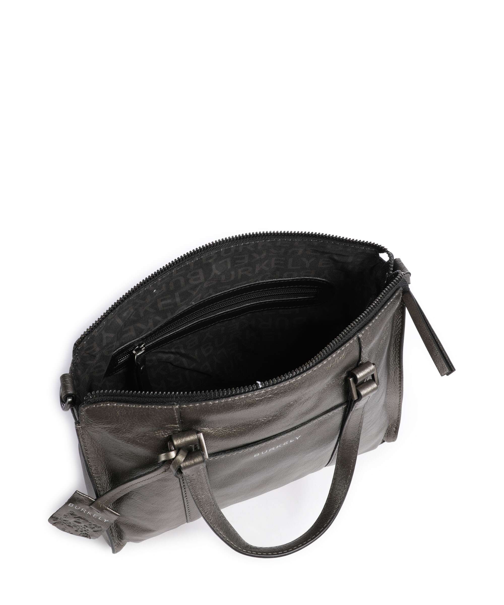 Burkely Creased Crystal Torebka gunmetal - Image 6