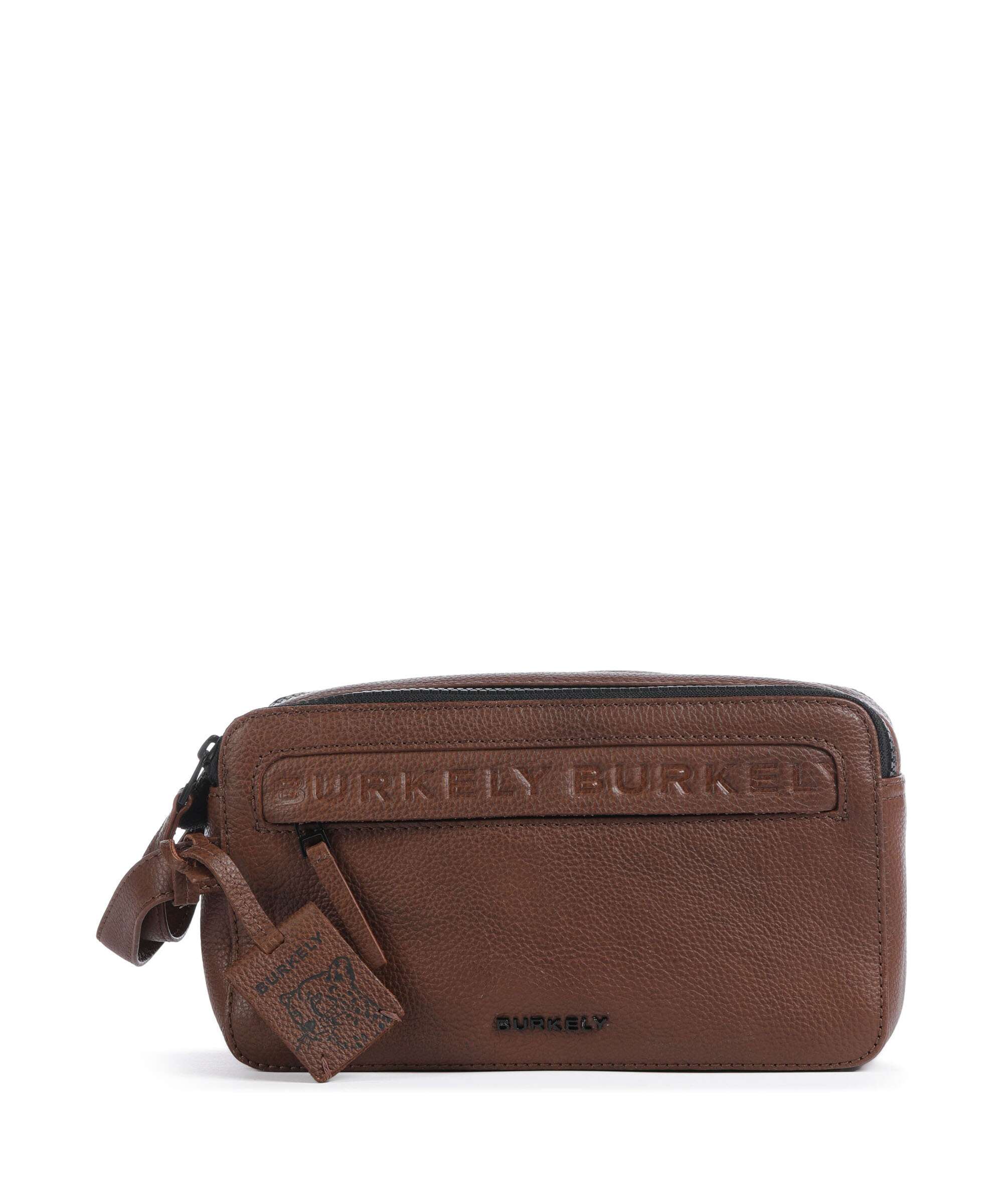 Burkely Minimal Mason Torby toaletowe custom cognac