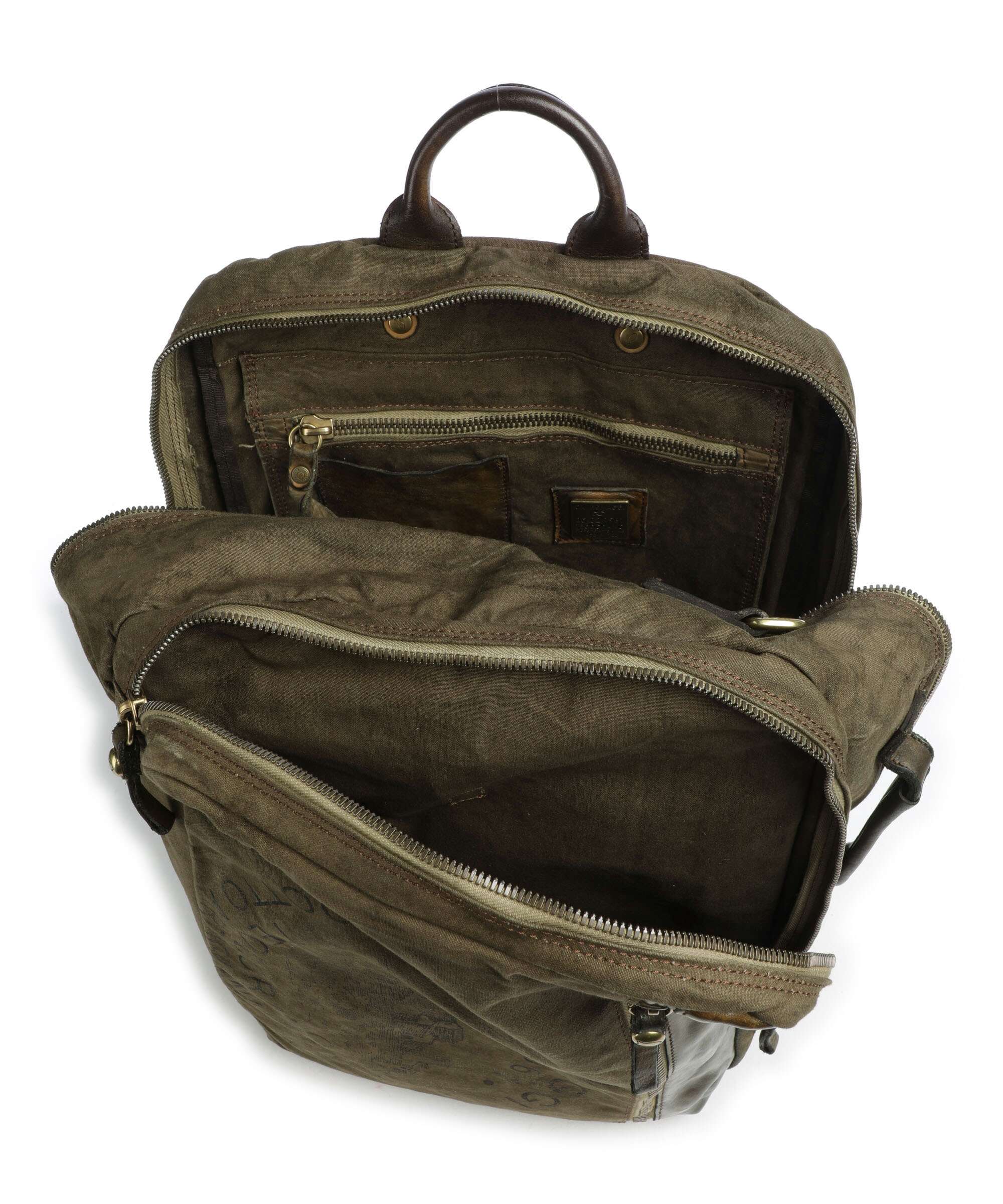 Campomaggi Plecak verde militare/nera - Image 6