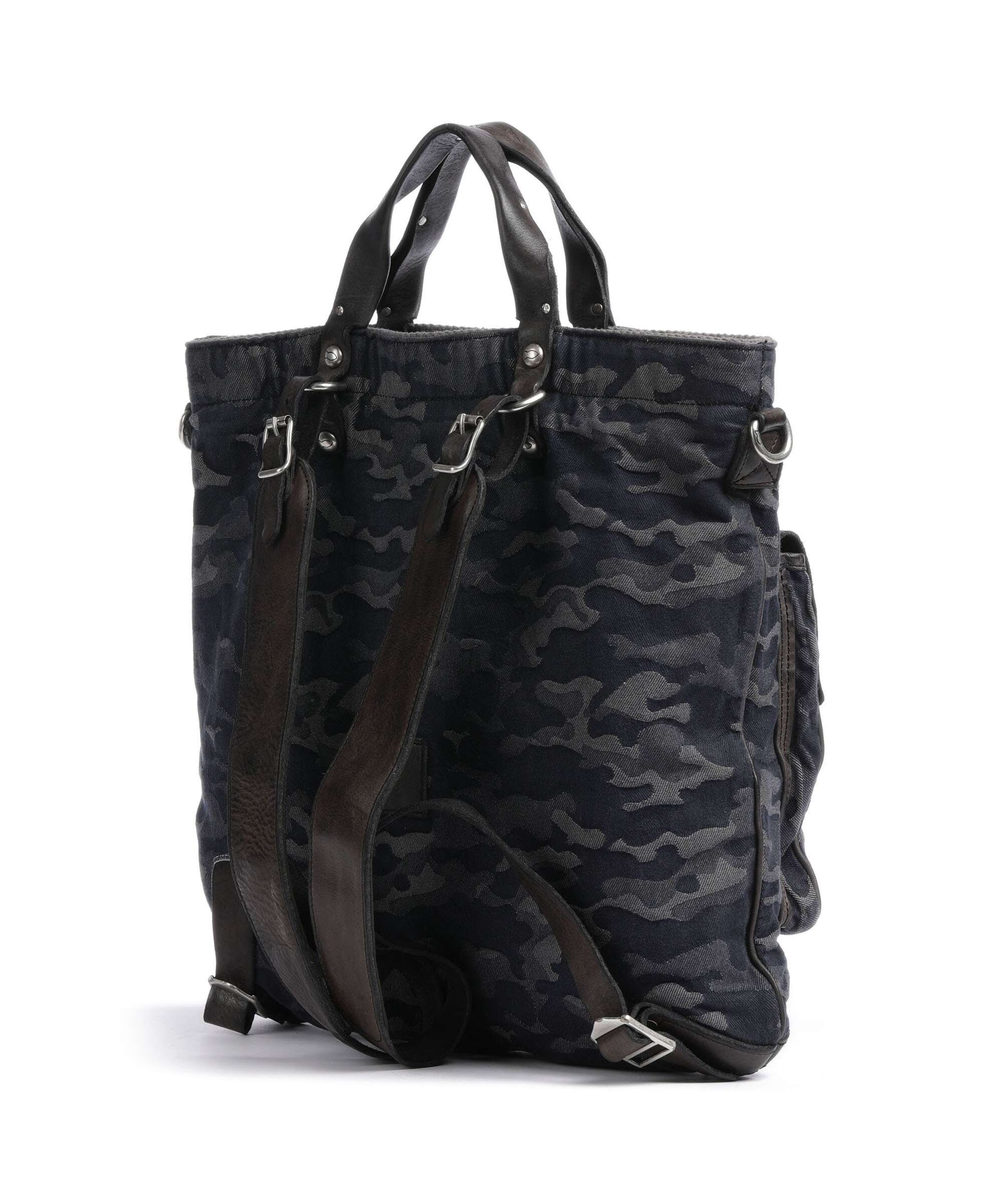 Campomaggi Plecak-torba camouflage blue/dark grey - Image 2