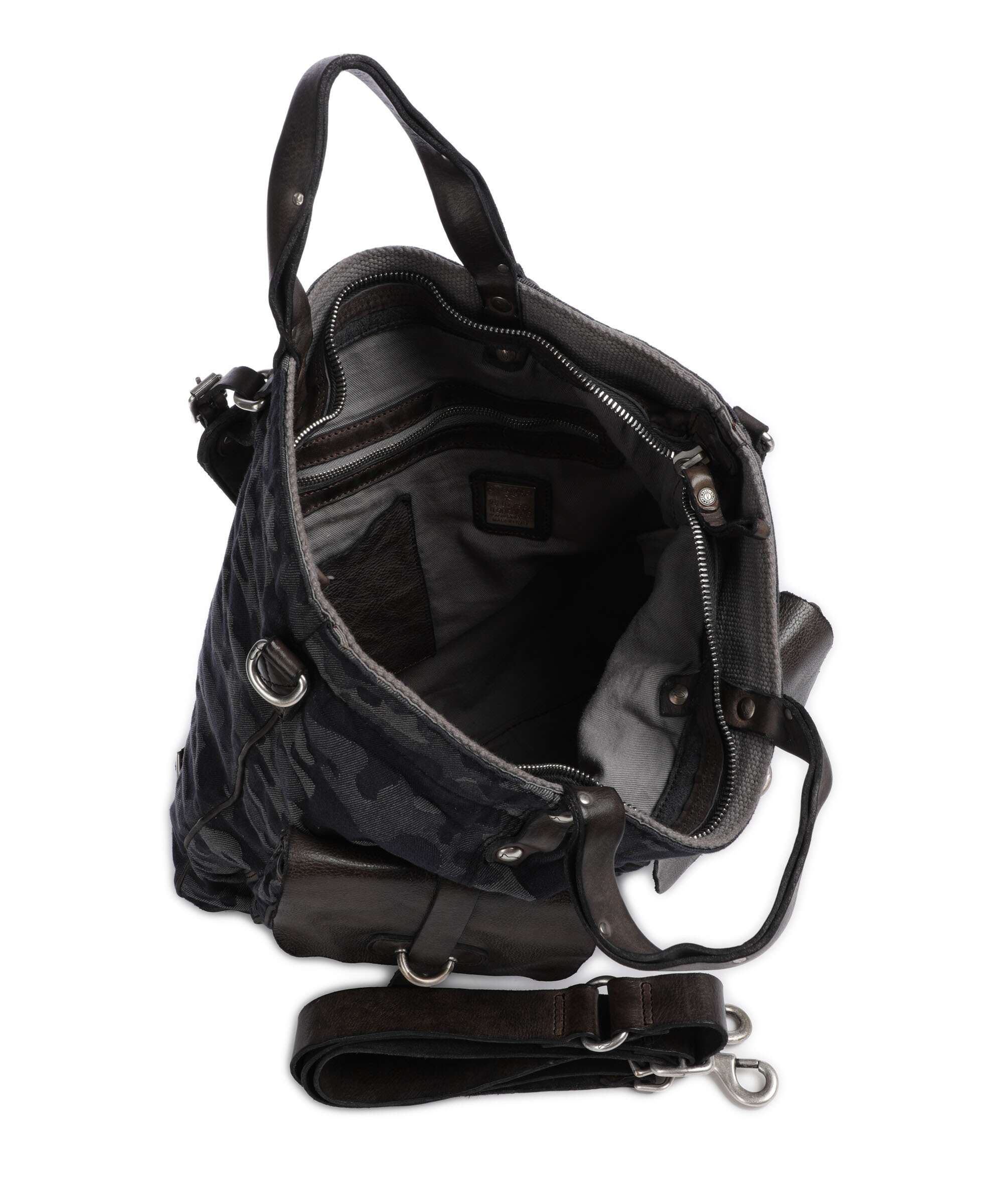 Campomaggi Plecak-torba camouflage blue/dark grey - Image 7