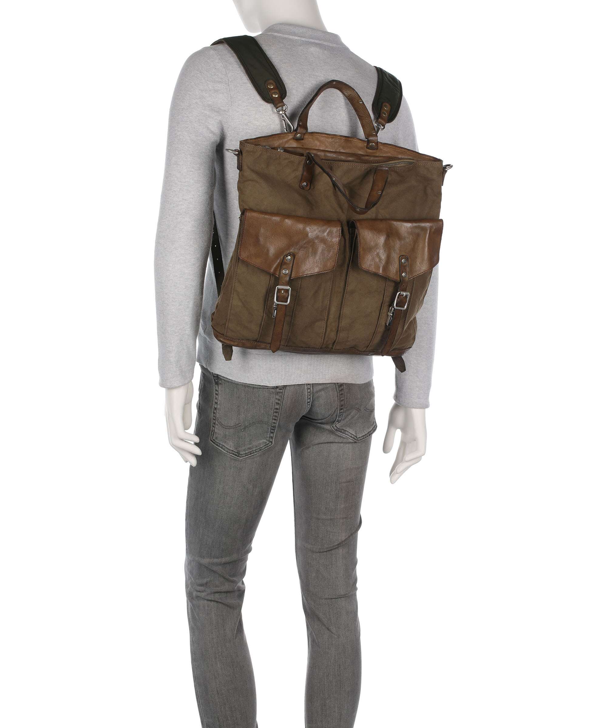 Campomaggi Plecak-torba verde militare - Image 4