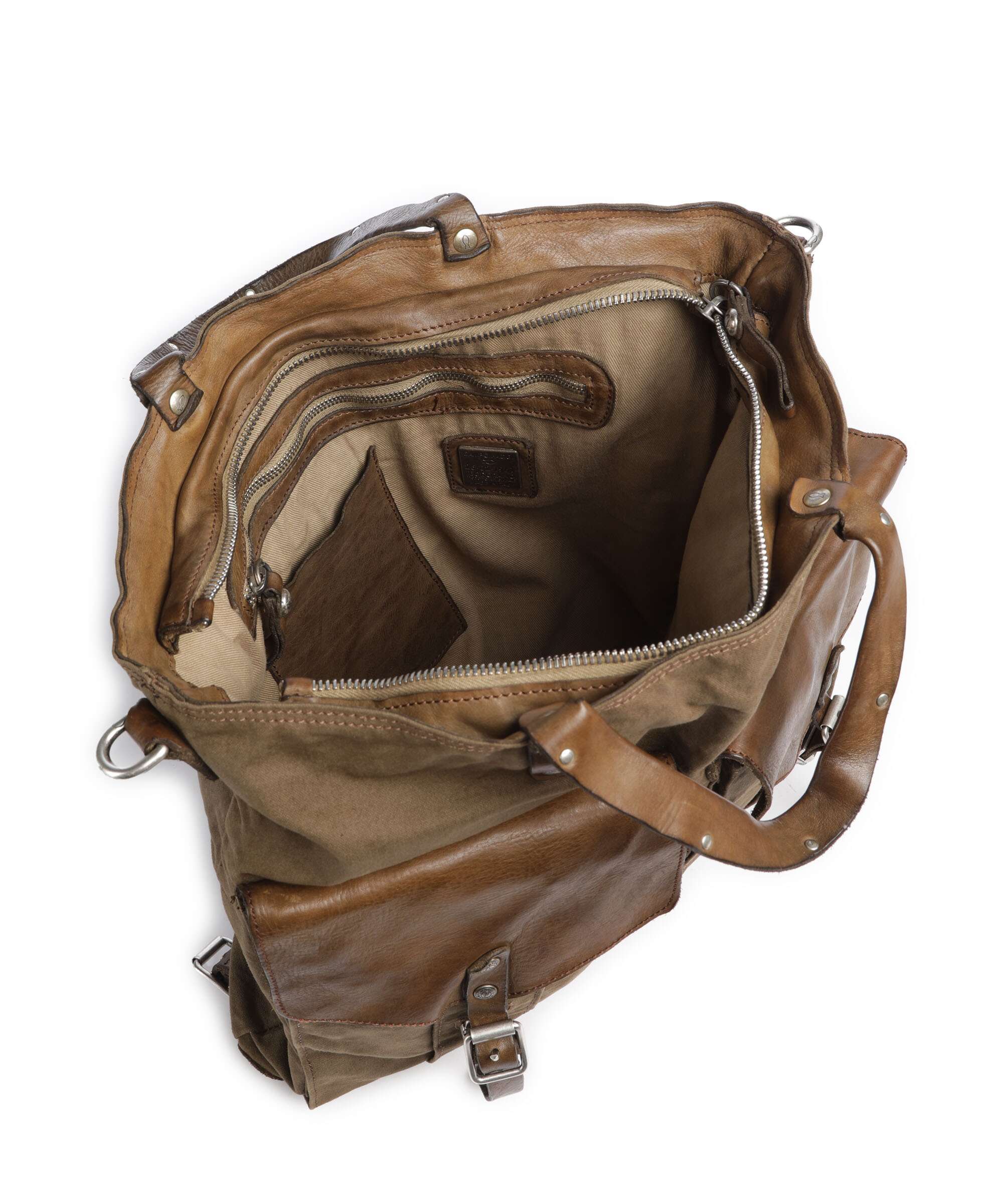 Campomaggi Plecak-torba verde militare - Image 7