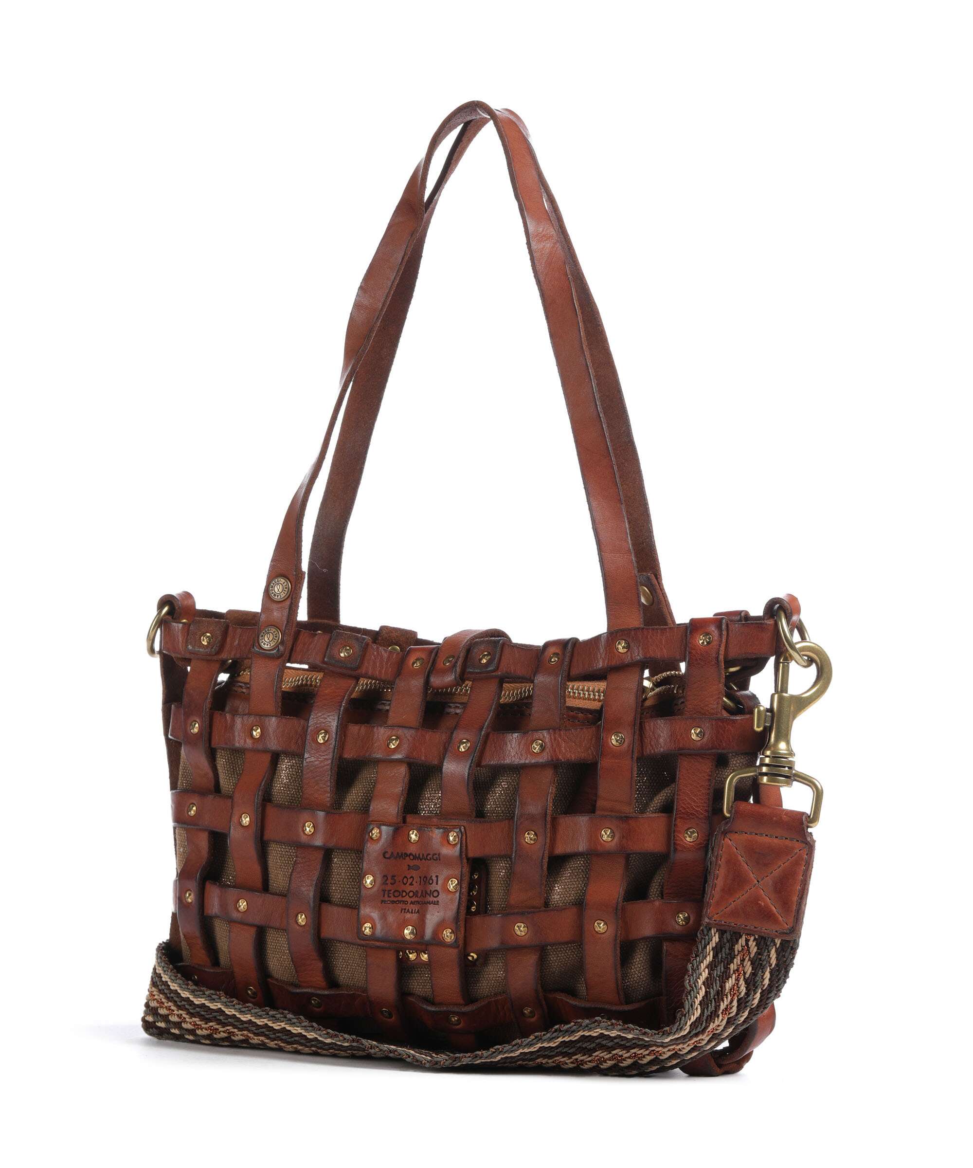Campomaggi Torba na ramię cognac/bronze - Image 2