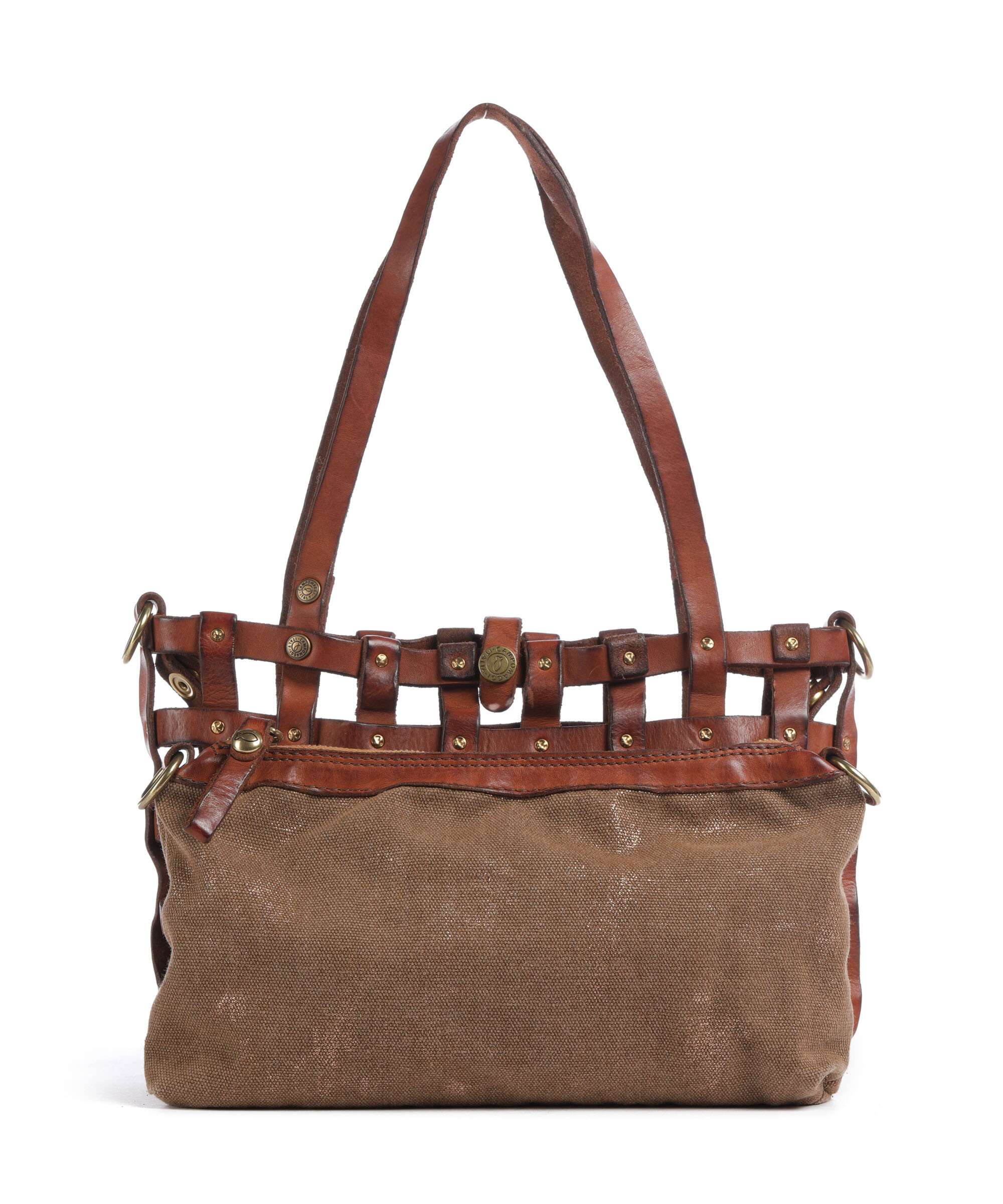 Campomaggi Torba na ramię cognac/bronze - Image 5