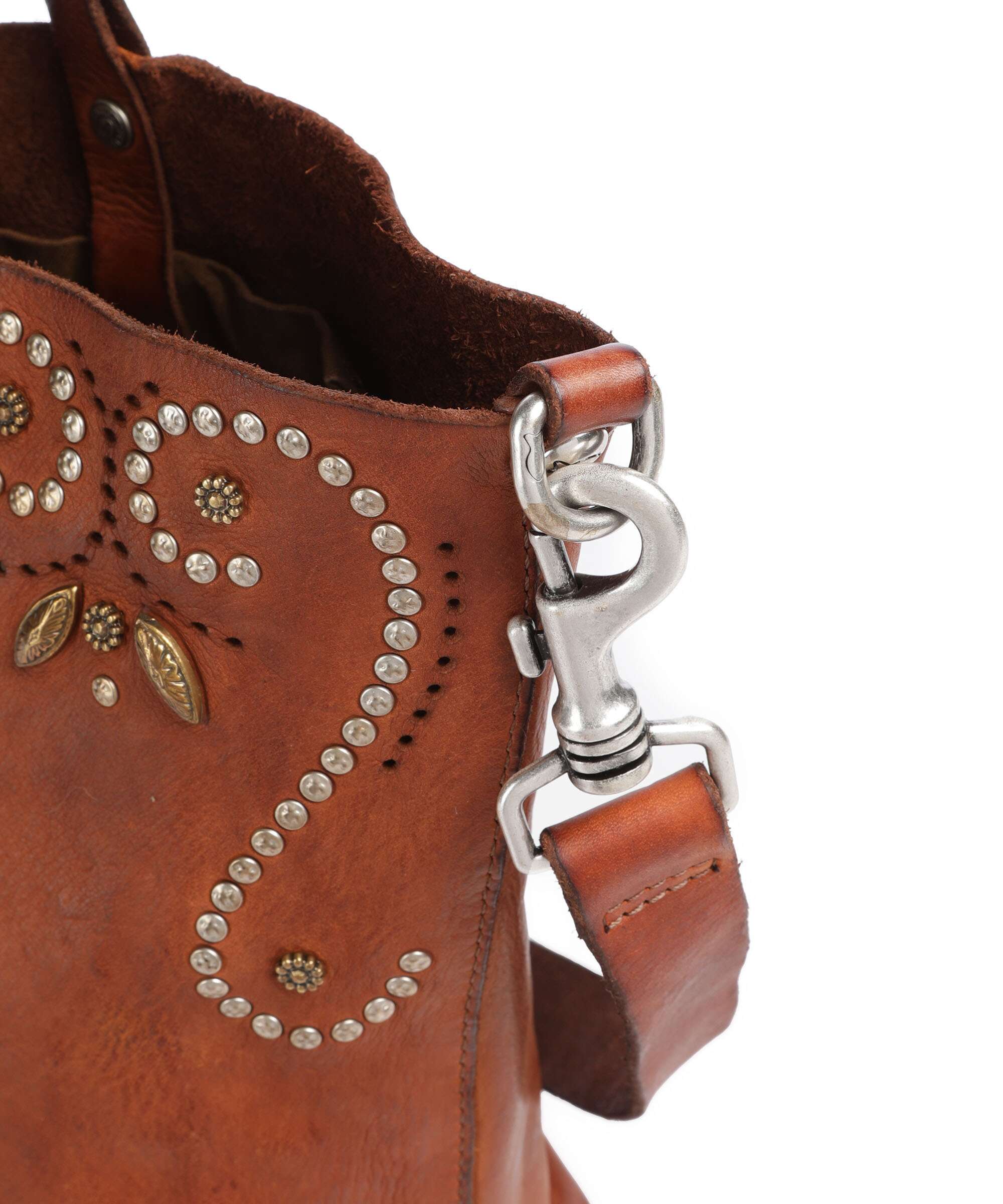 Campomaggi Torba na zakupy cognac - Image 4