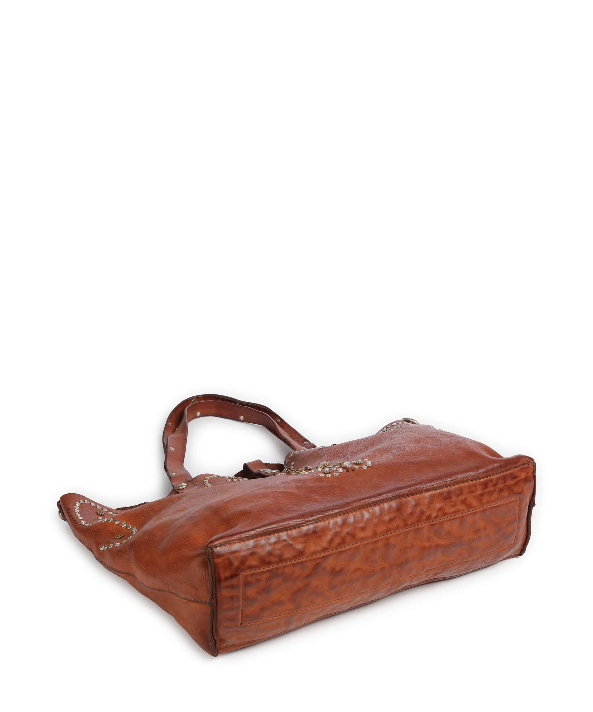 Campomaggi Torba na zakupy cognac - Image 5