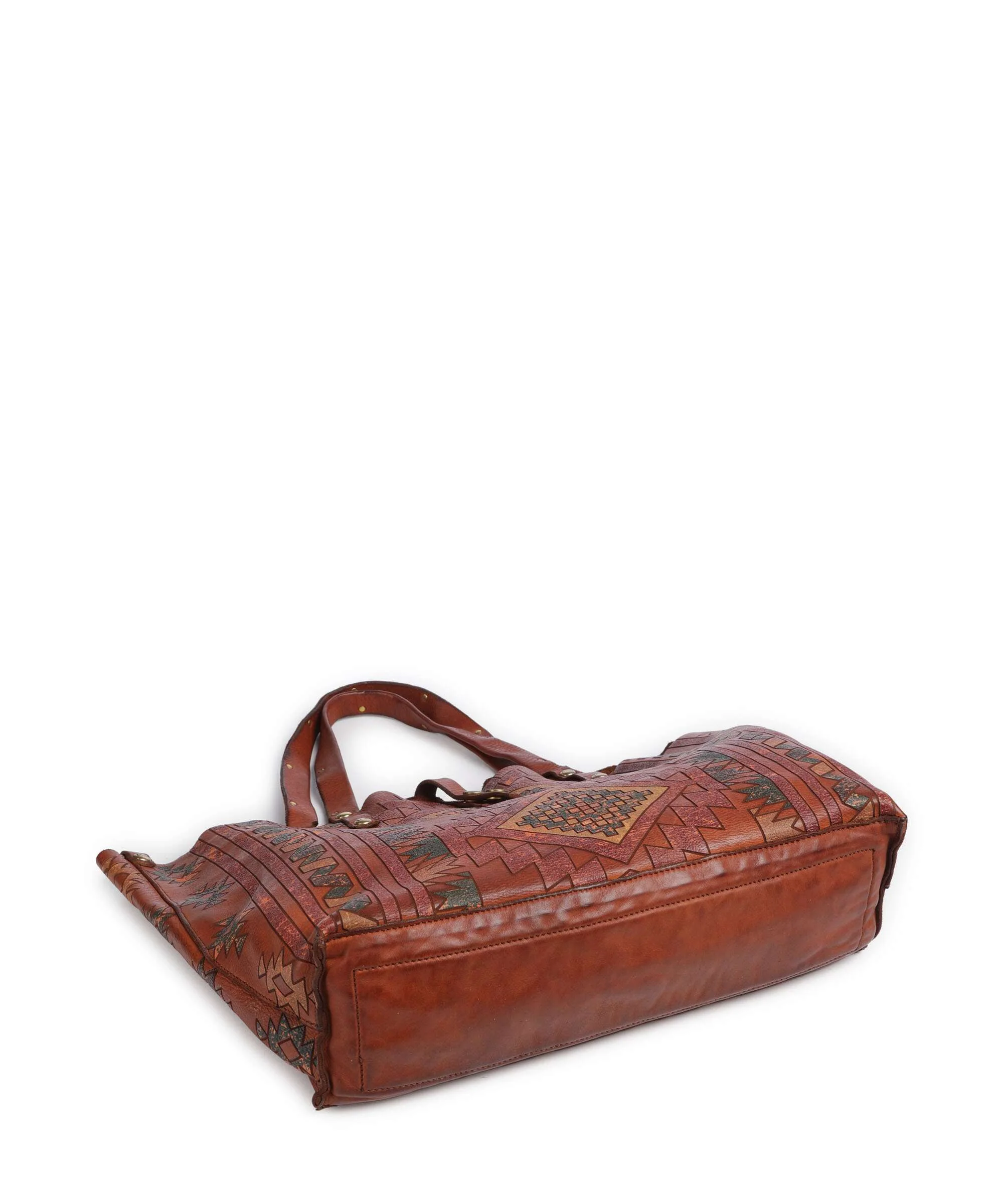 Campomaggi Torba na zakupy cognac - Image 4