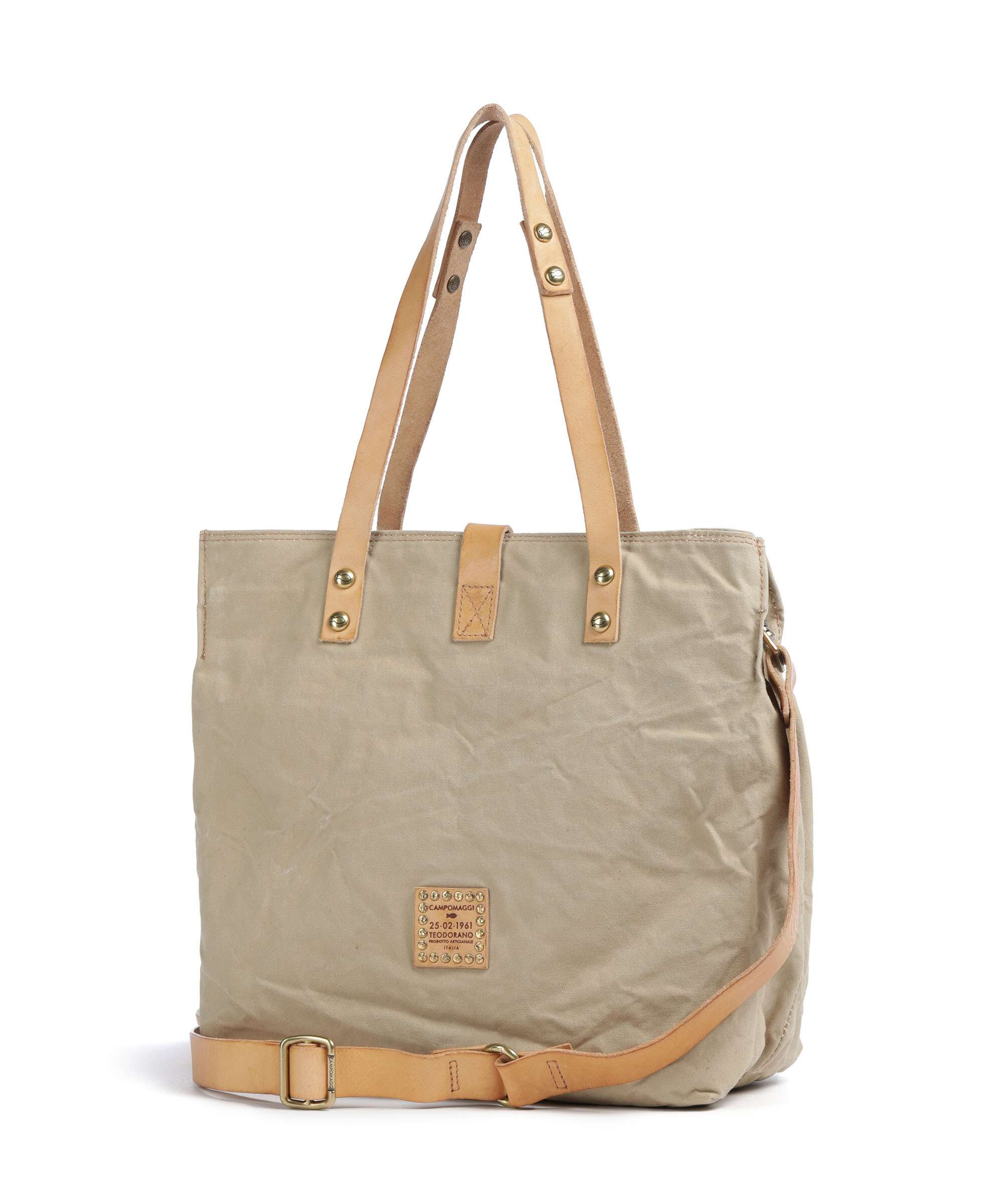 Campomaggi Torba na zakupy beige - Image 2