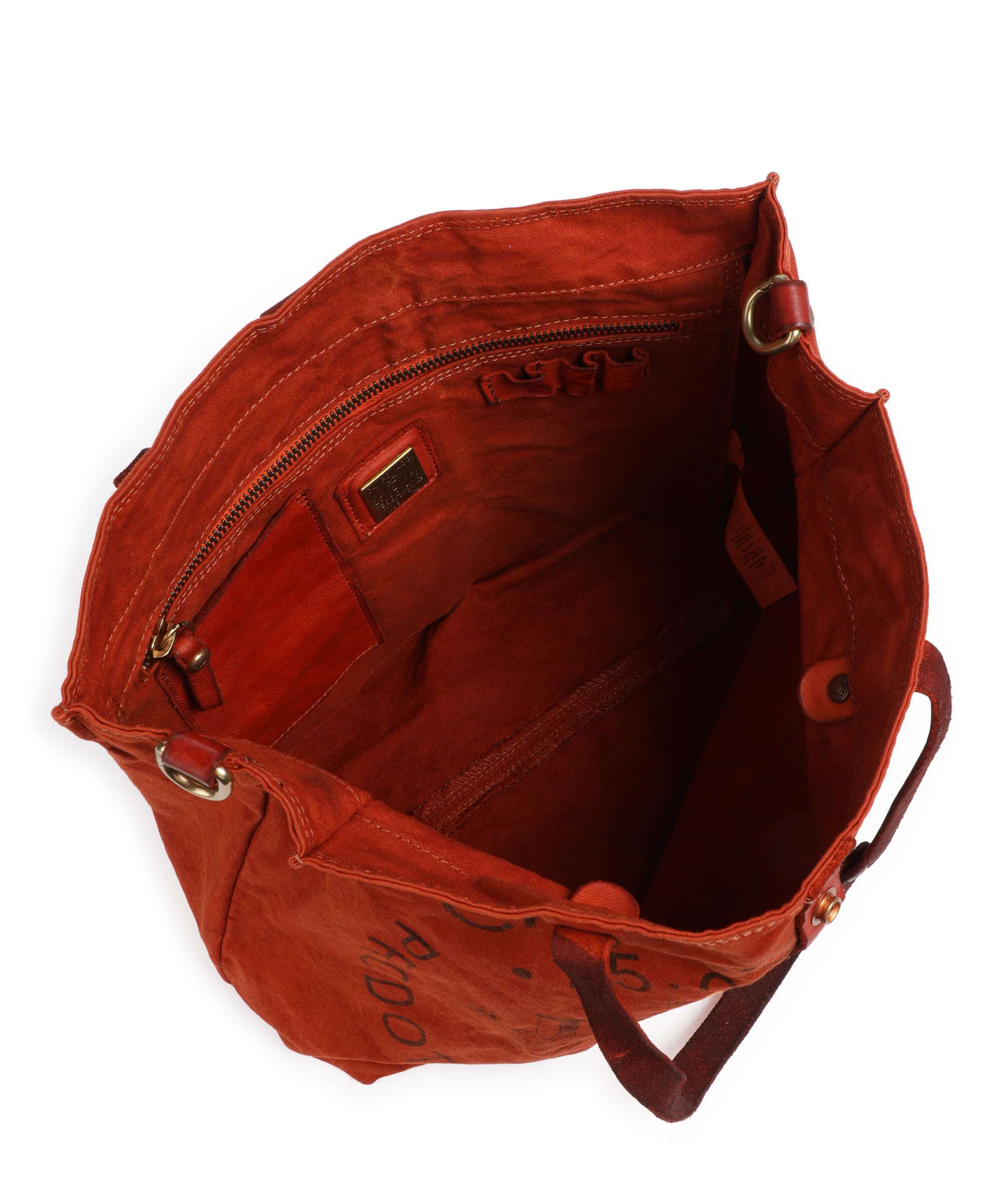 Campomaggi Torba na zakupy beige/cotto/nera - Image 6