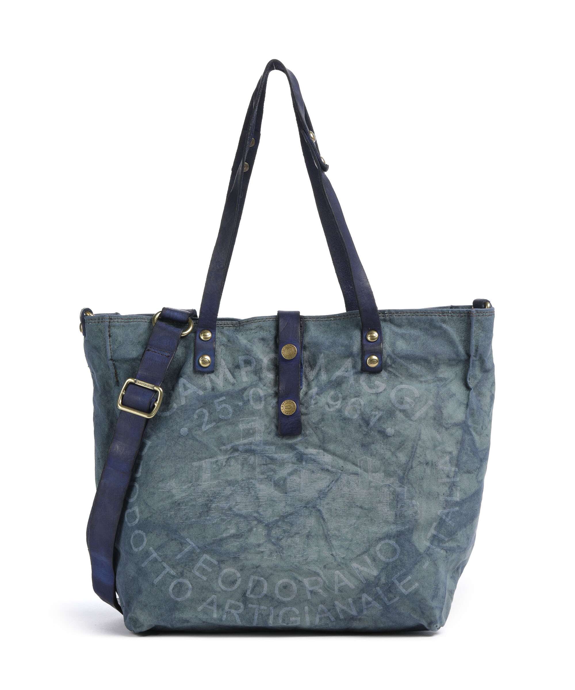Campomaggi Torba na zakupy beige/iris ghiaccio