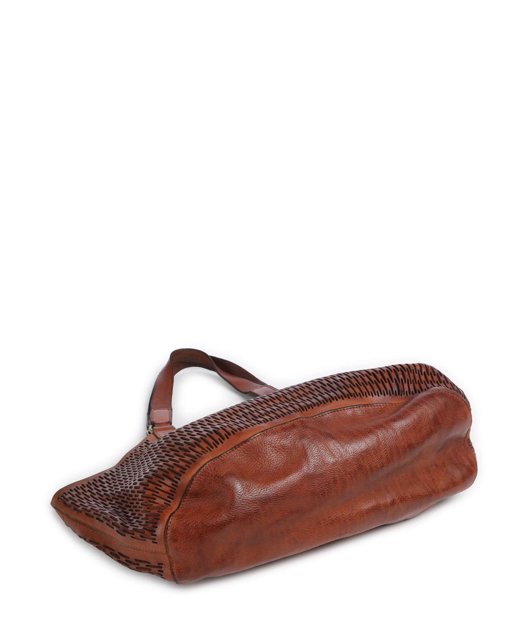 Campomaggi Torba na zakupy cognac - Image 5