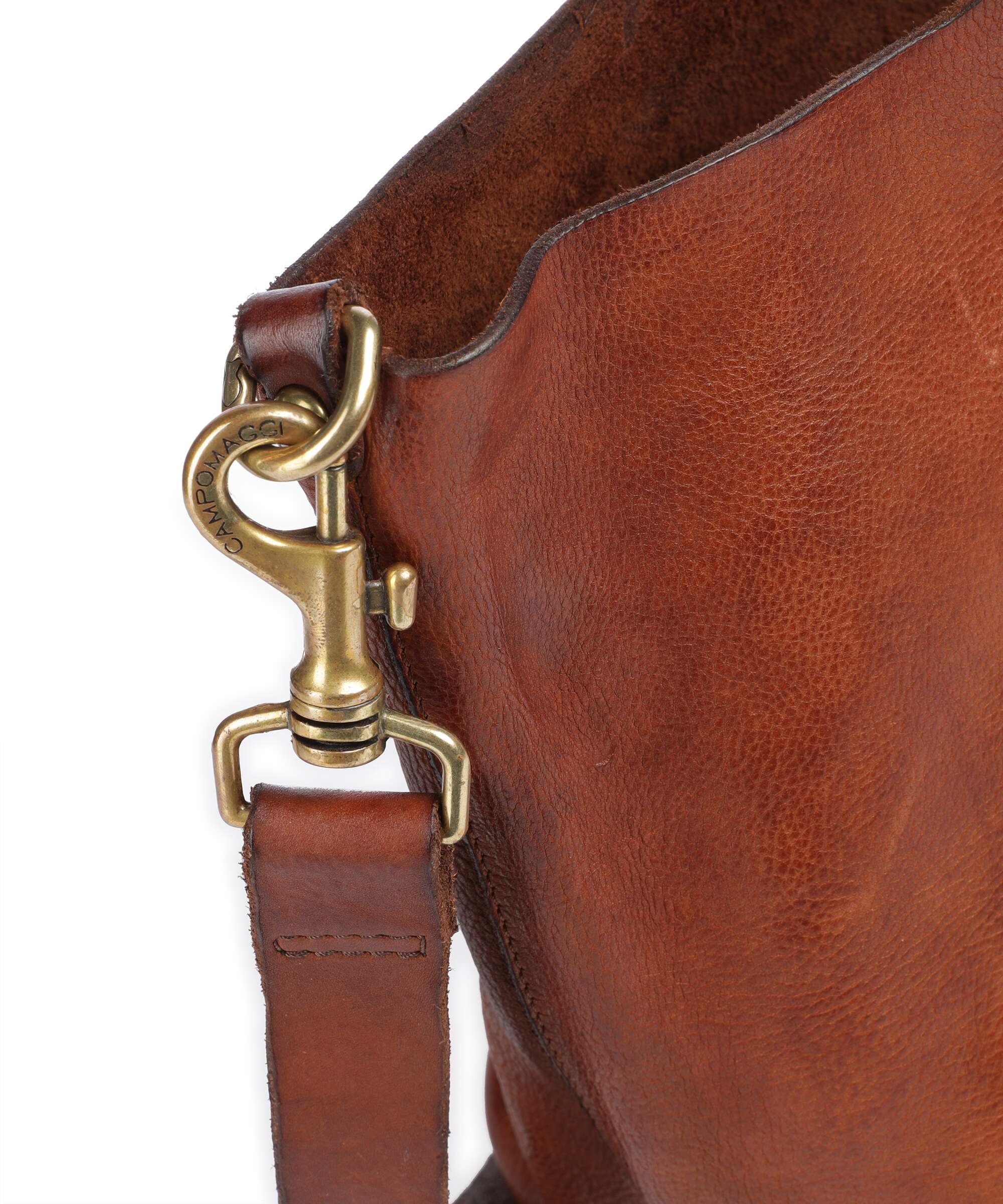 Campomaggi Torba na zakupy cognac - Image 5