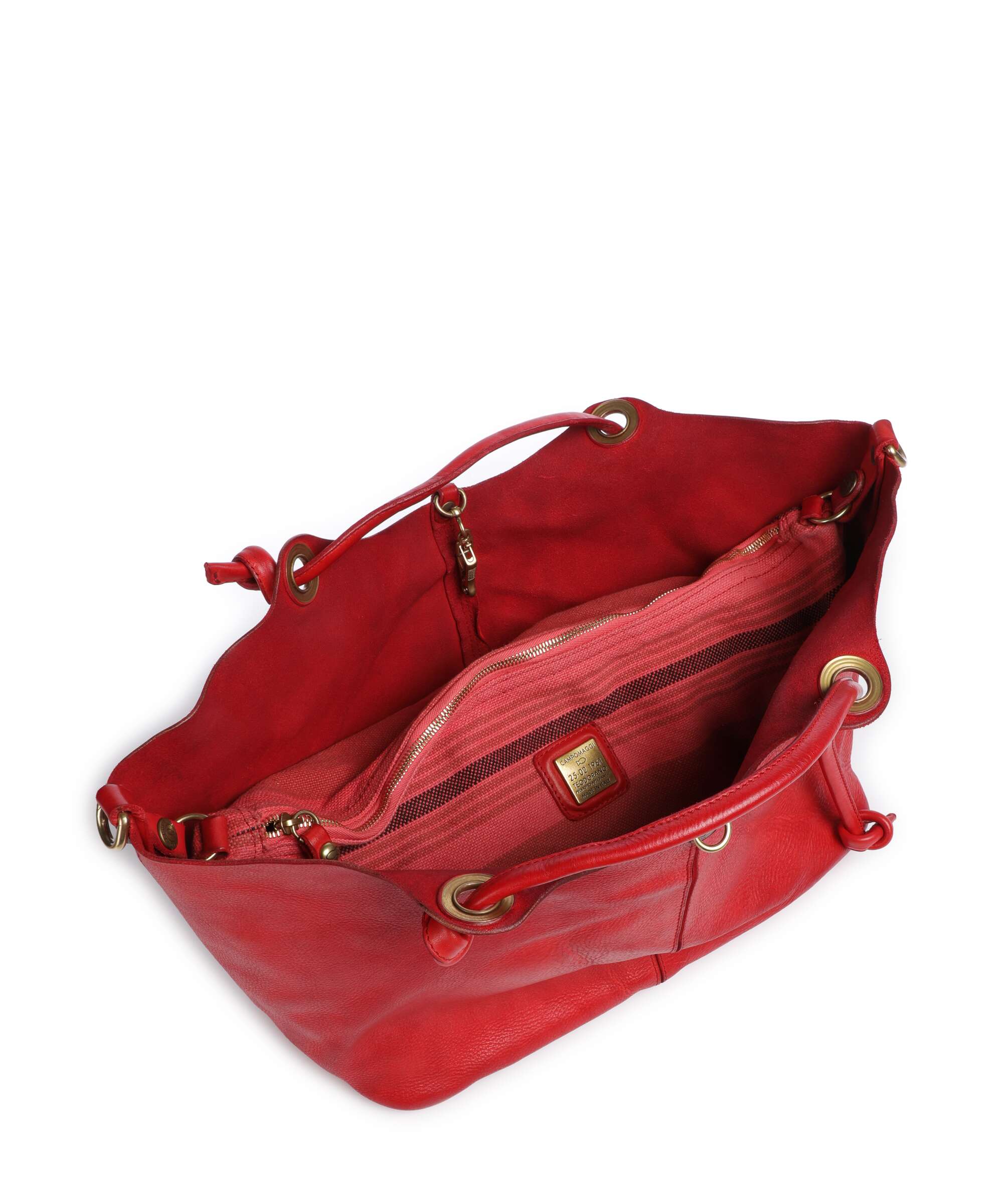Campomaggi Torba na zakupy rosso - Image 6