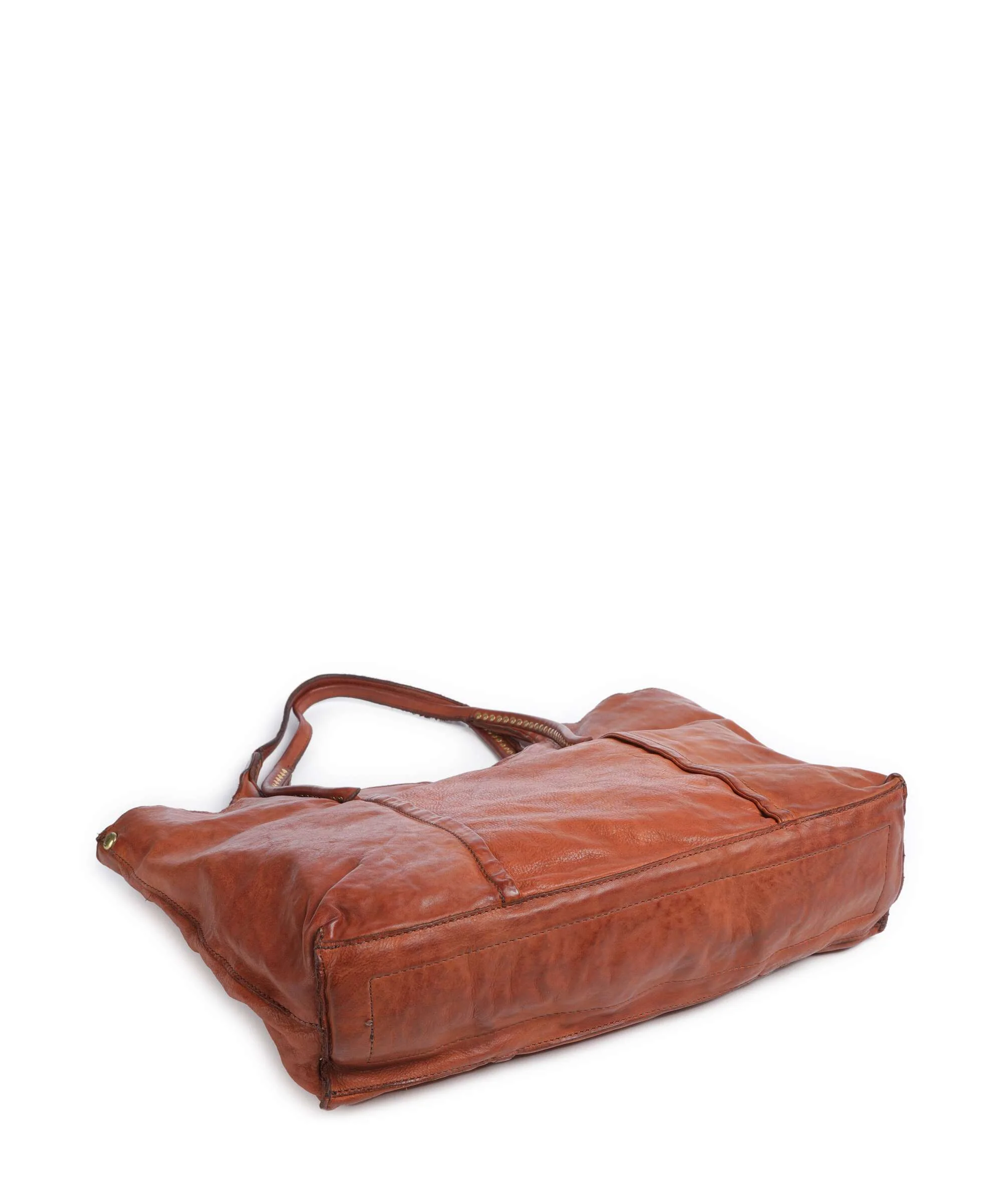 Campomaggi Torba na zakupy cognac - Image 5