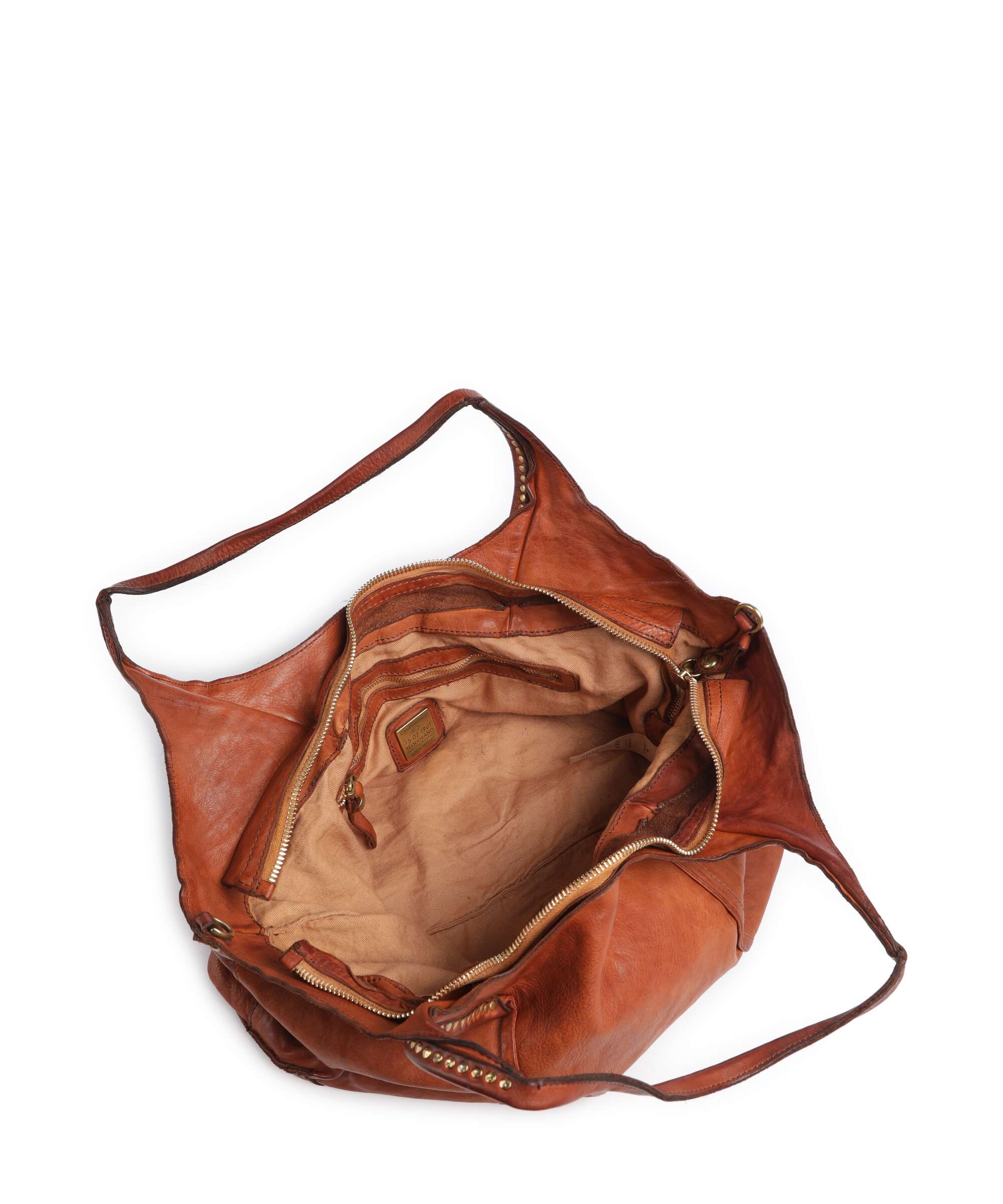 Campomaggi Torba na zakupy cognac - Image 6
