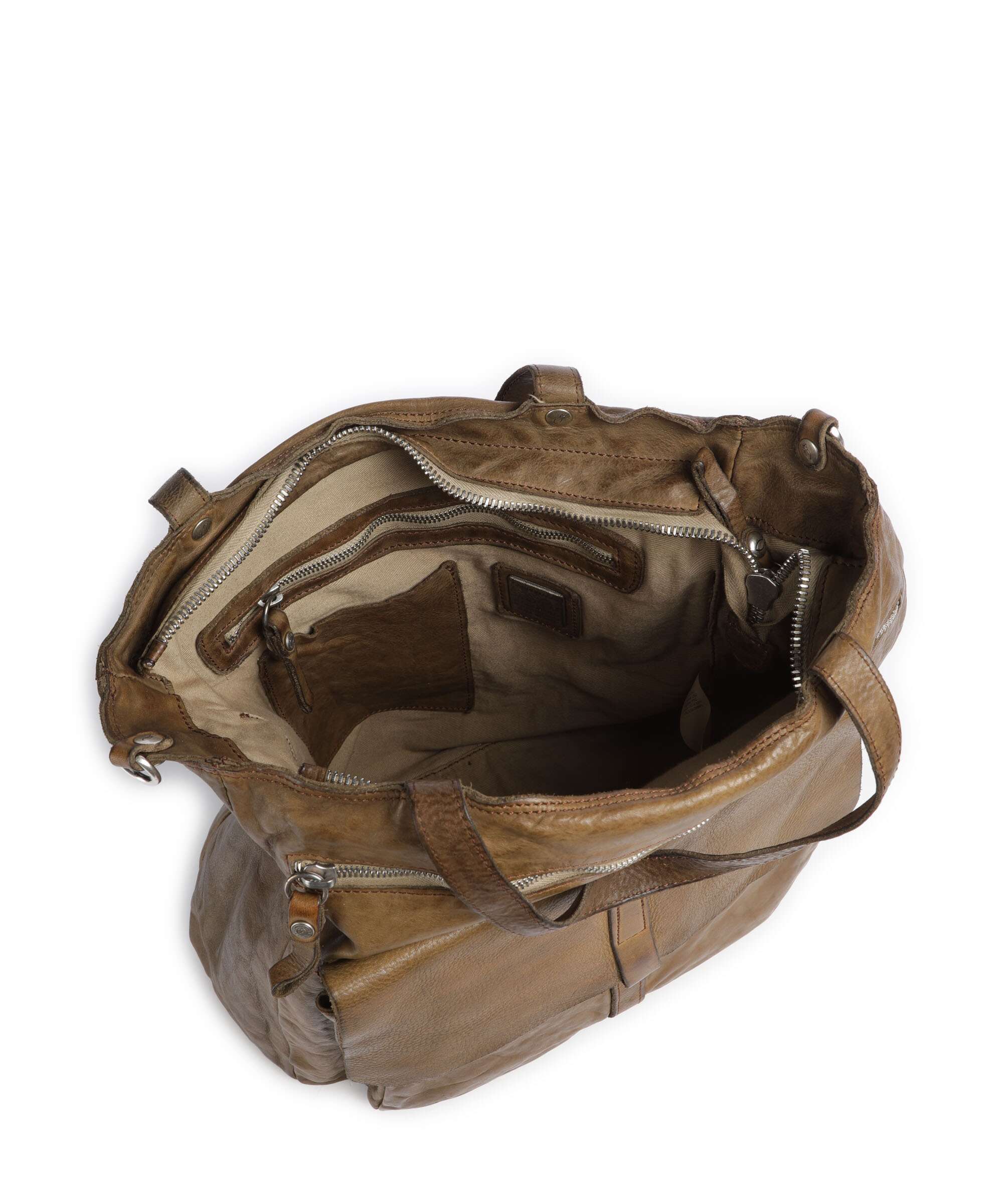 Campomaggi Torba na zakupy verde militare - Image 6