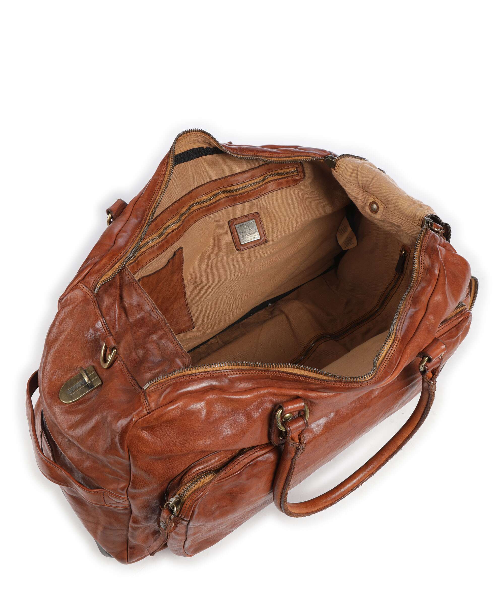 Campomaggi Torba podróżna na kółkach cognac - Image 7