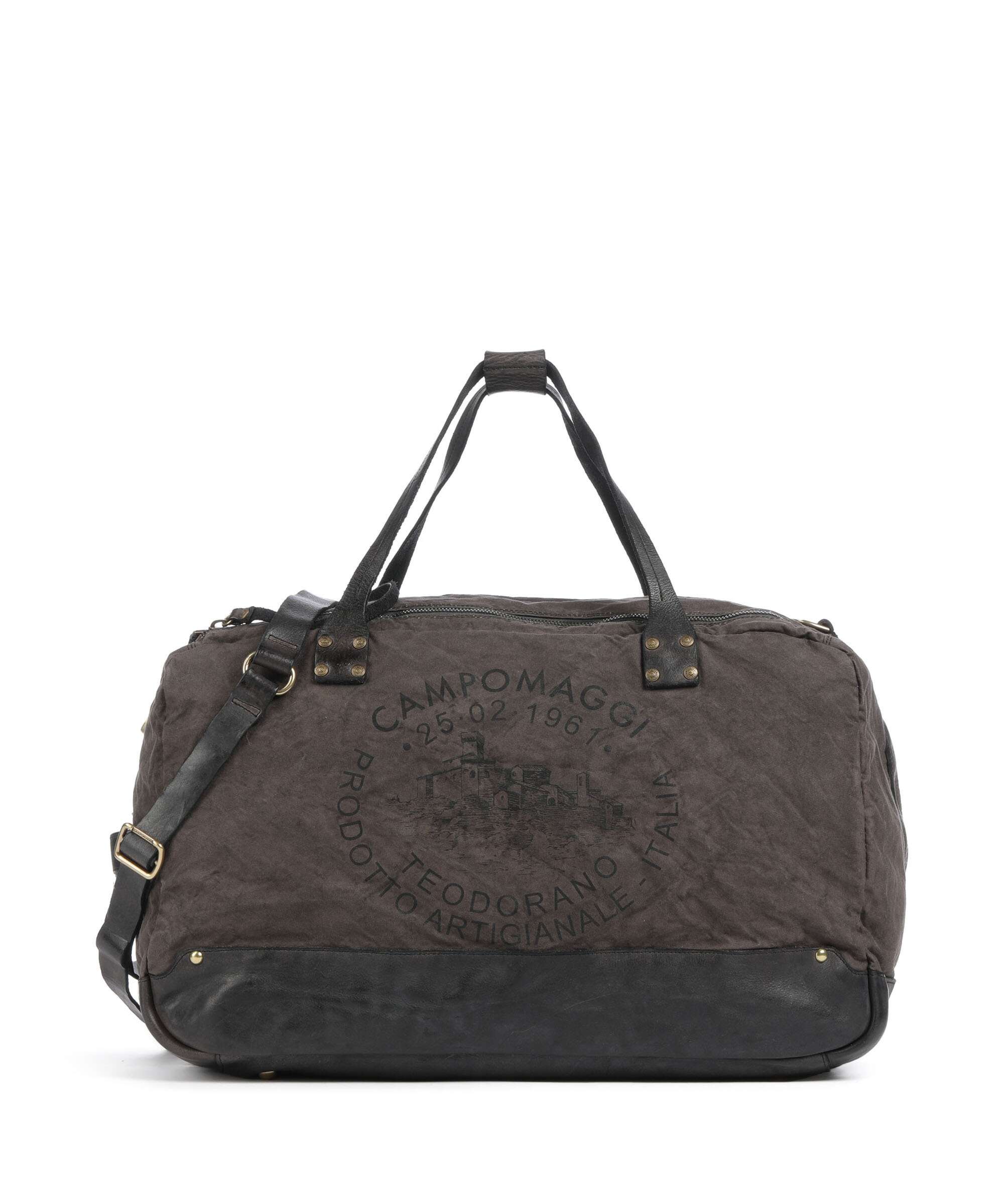 Campomaggi Torba weekendowa verde militare/grigio/nera