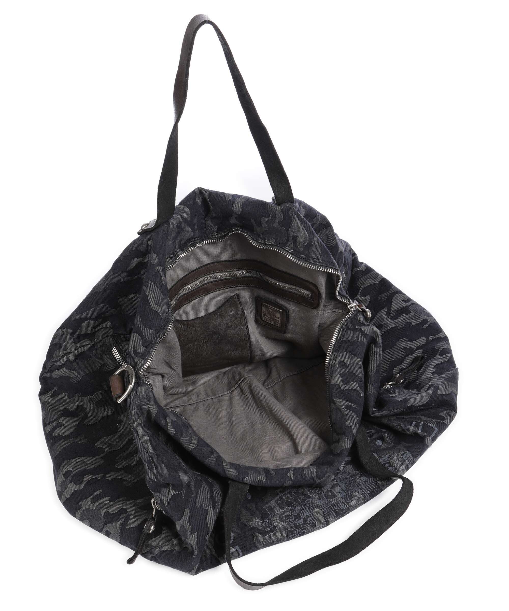 Campomaggi Torba weekendowa camouflage grigio - Image 5