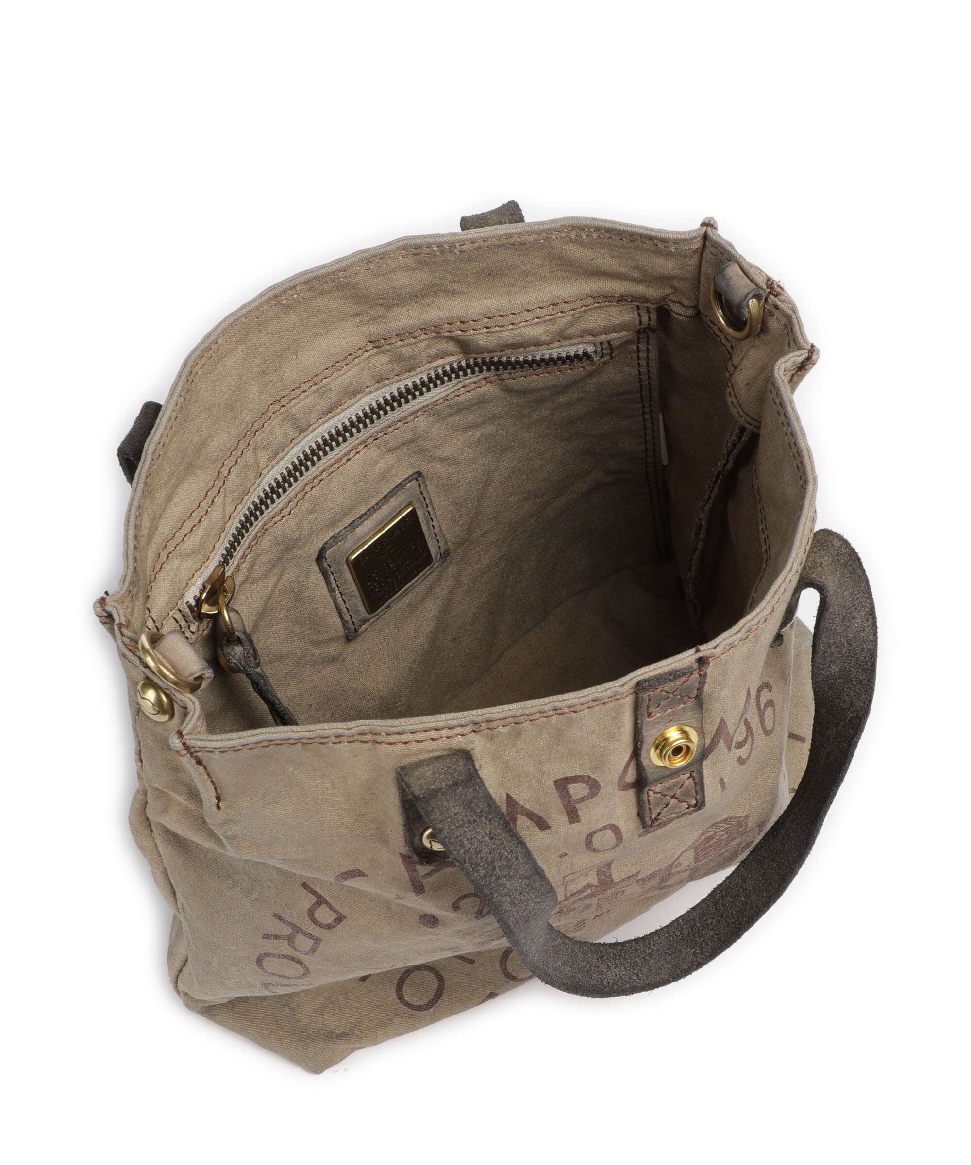 Campomaggi Torebka beige/cement moro - Image 5