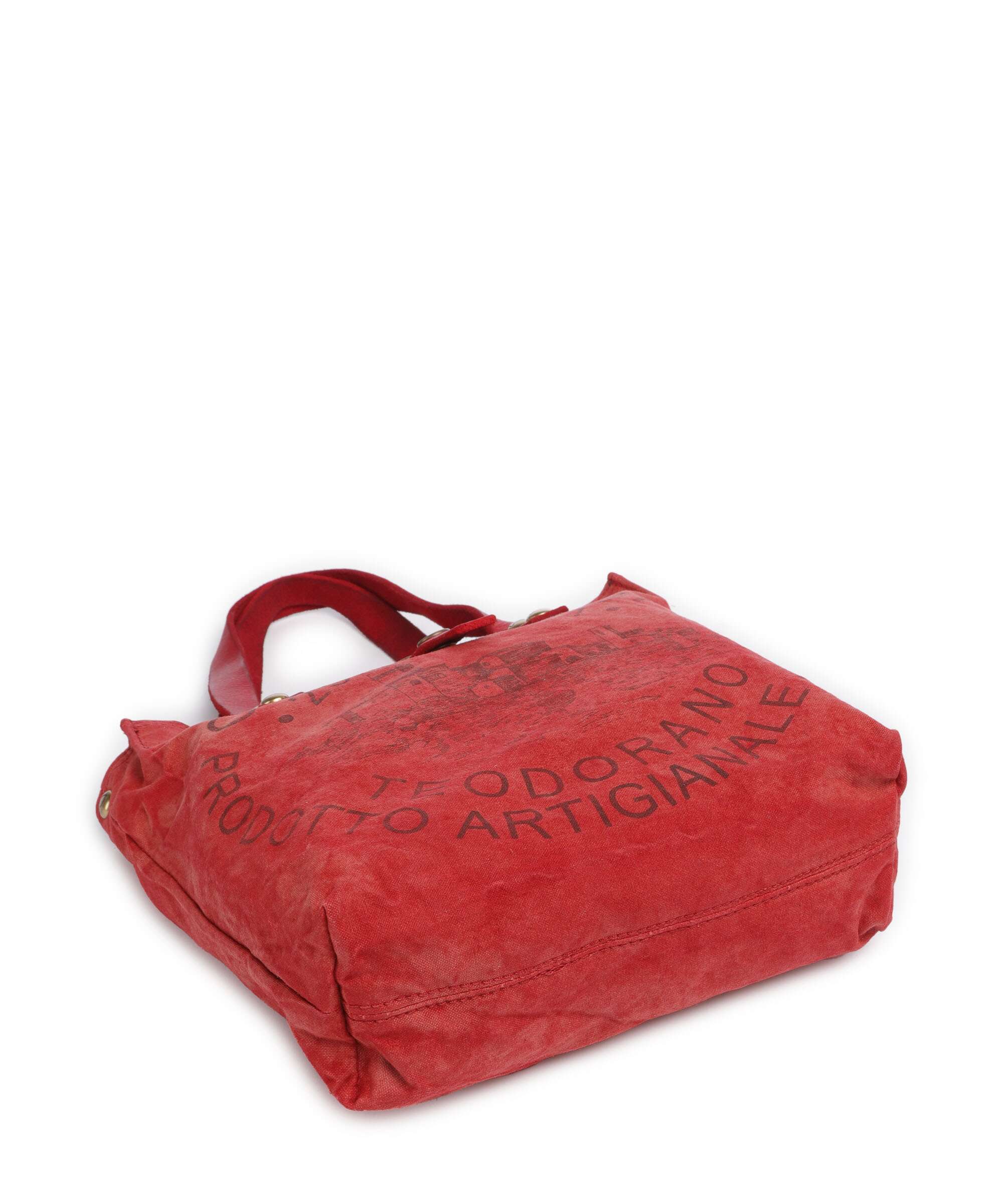 Campomaggi Torebka beige/rosso/moro - Image 5