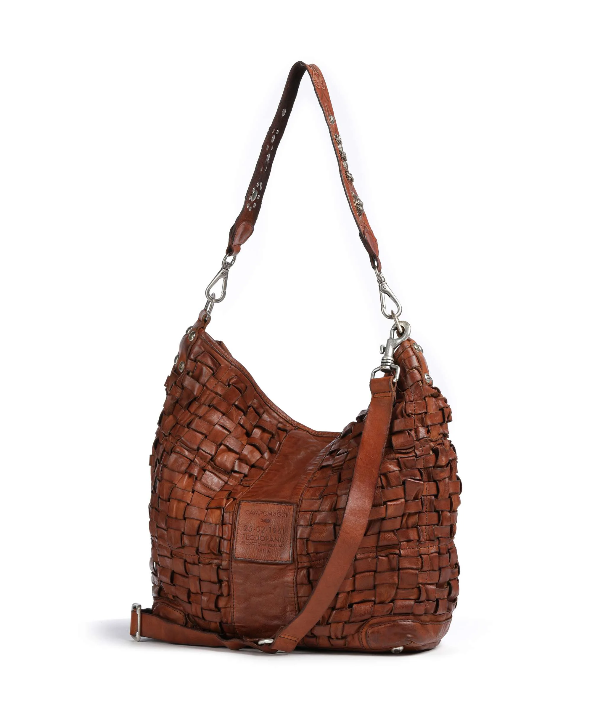 Campomaggi Torebka worek cognac - Image 2