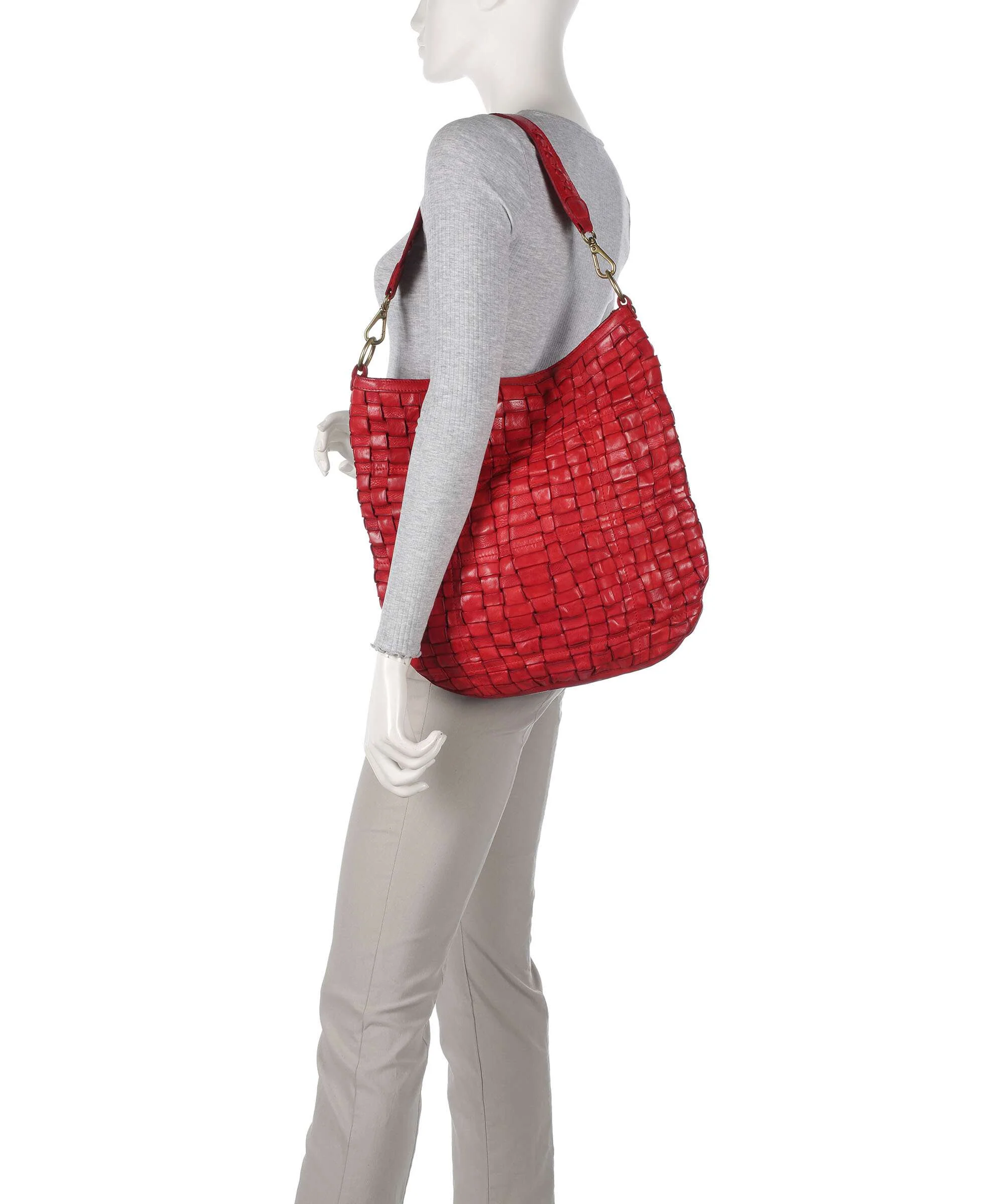 Campomaggi Torebka worek rosso - Image 3