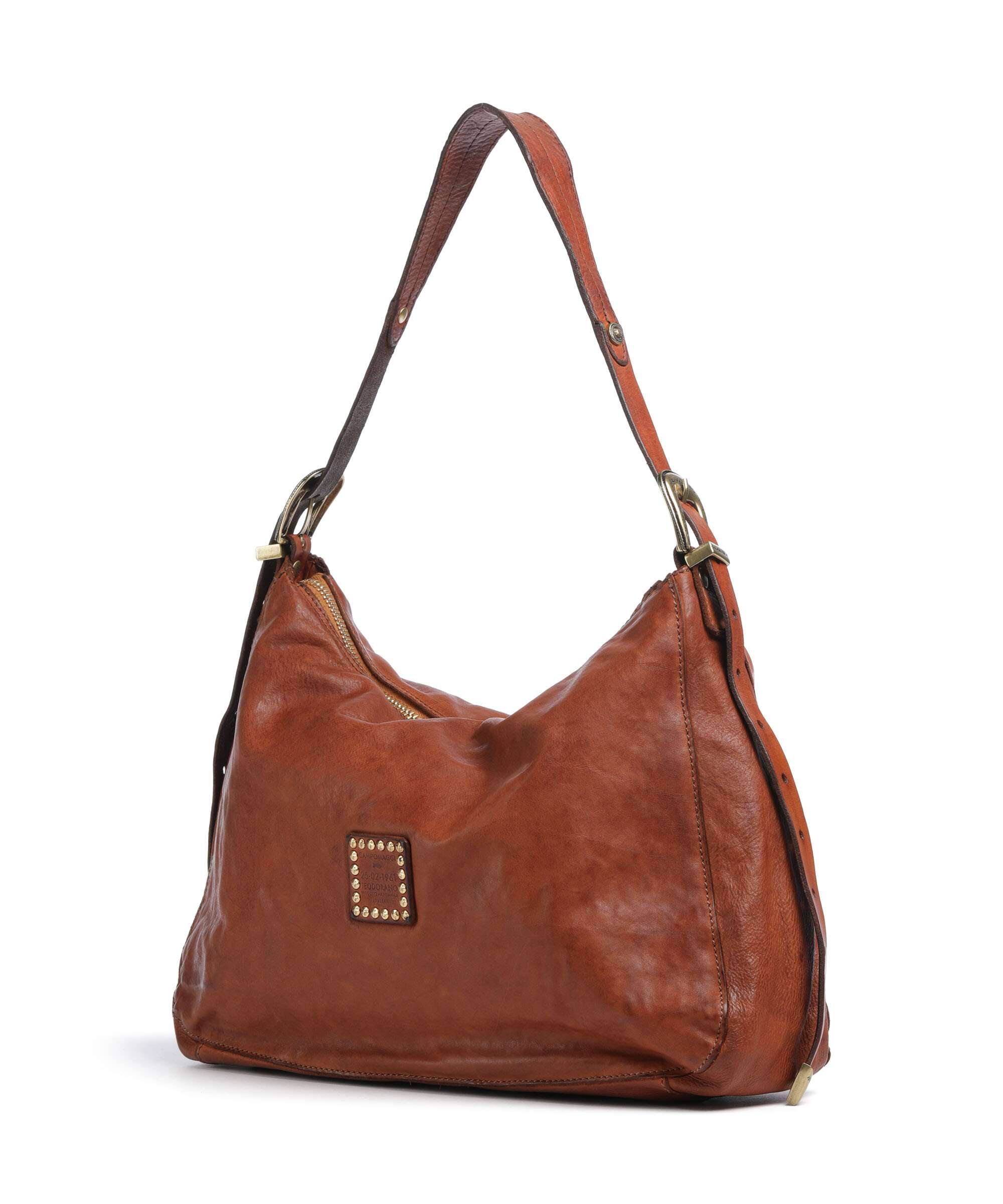 Campomaggi Torebka worek cognac - Image 2
