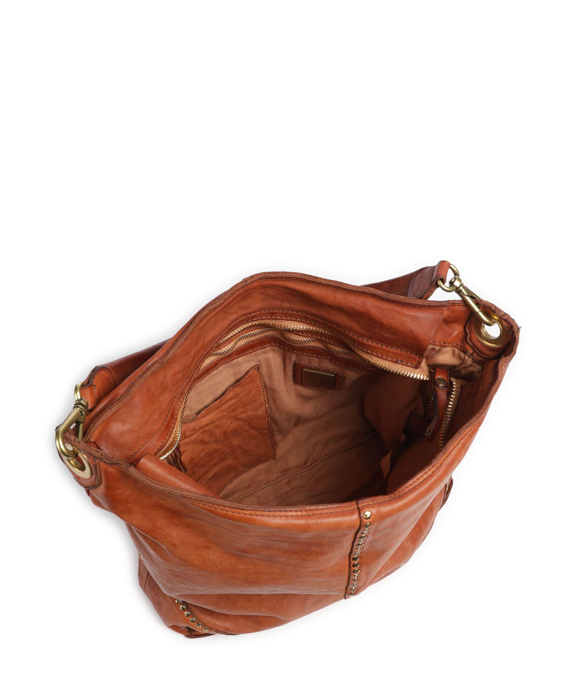 Campomaggi Torebka worek cognac - Image 6