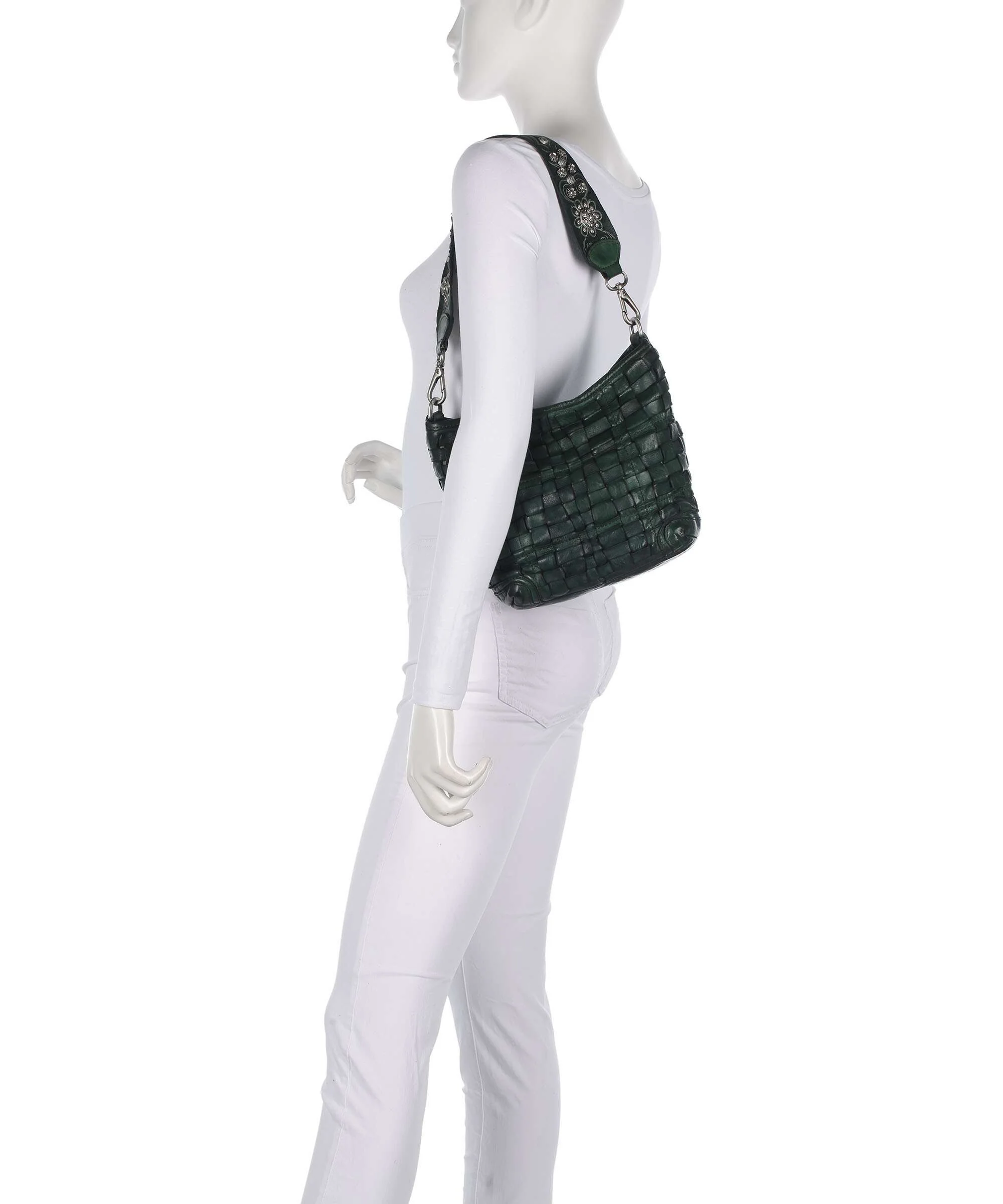 Campomaggi Torebka worek green bottle - Image 3