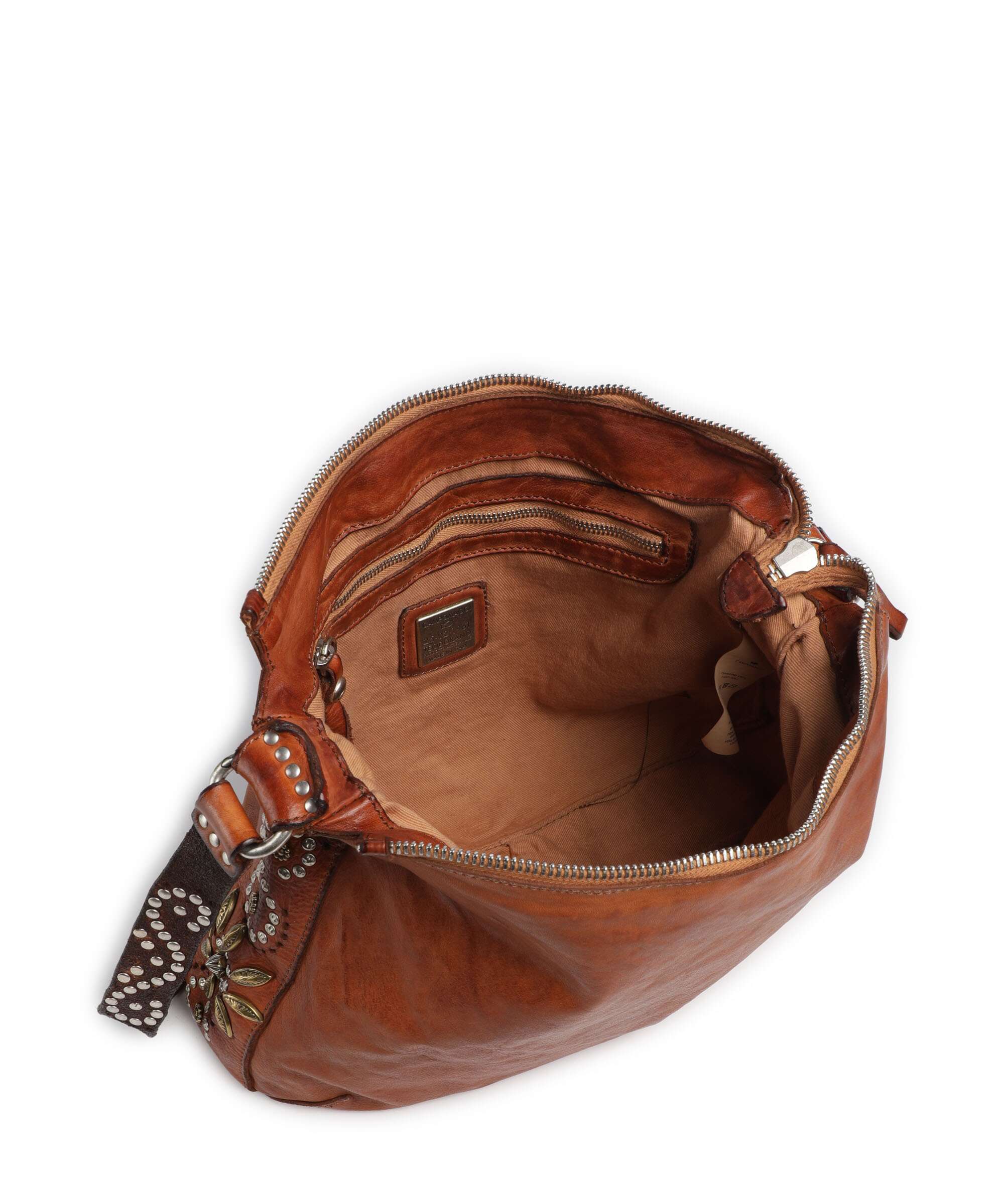 Campomaggi Torebka worek cognac - Image 5