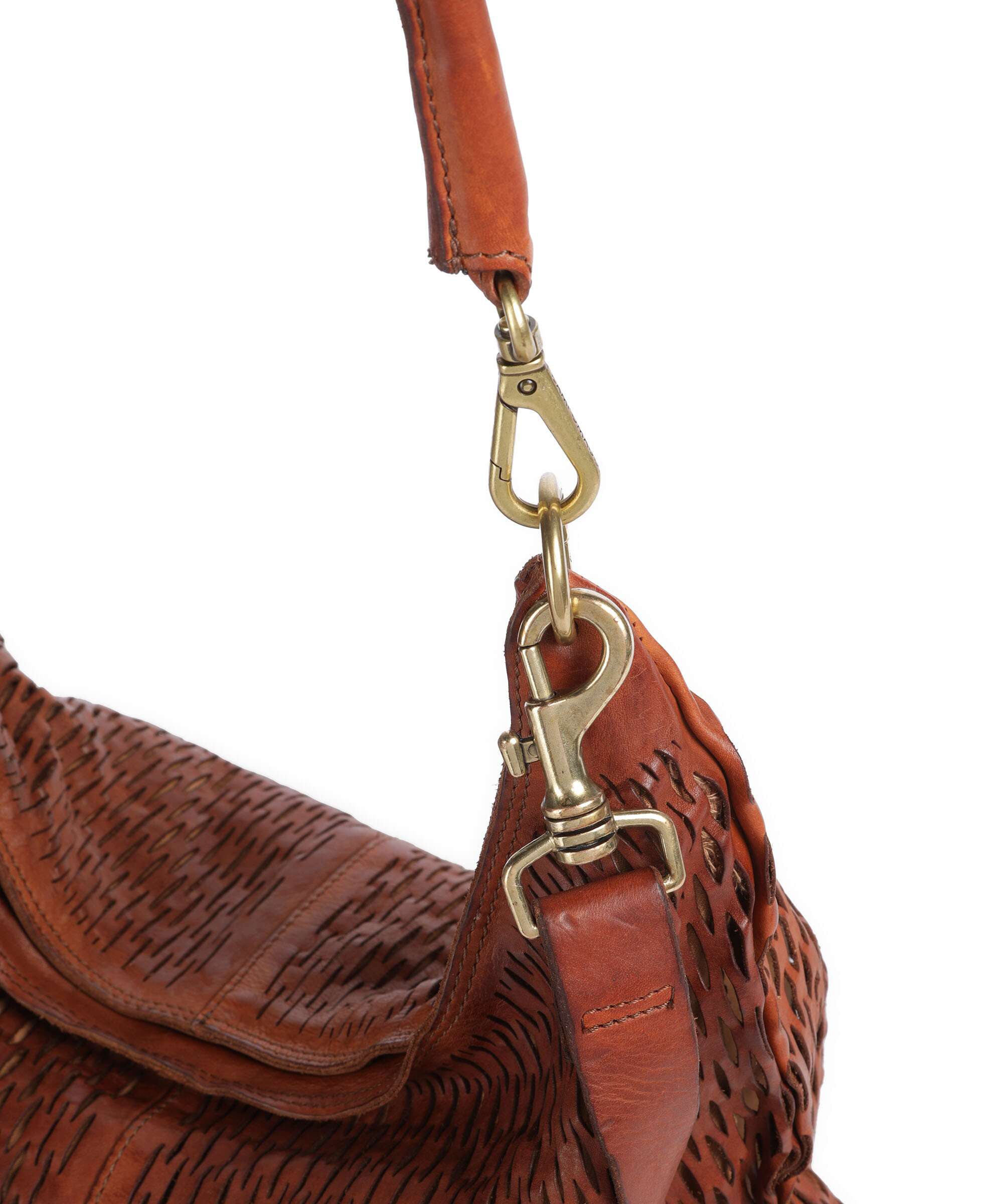 Campomaggi Torebka worek cognac - Image 4