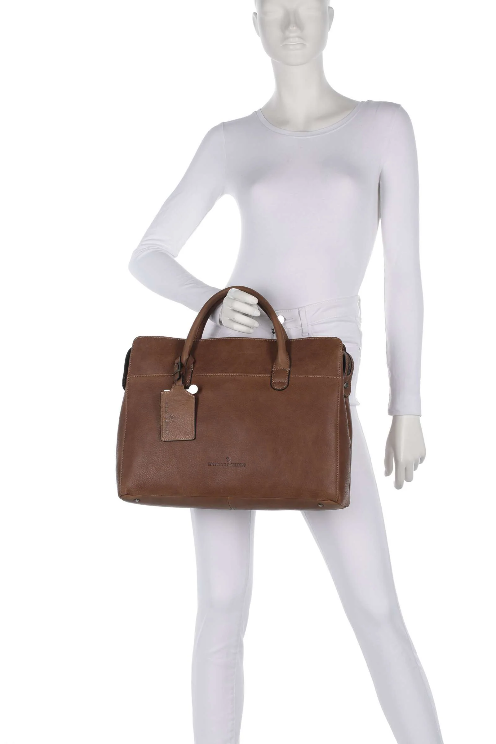 Castelijn & Beerens Carisma Torba na laptopa cognac - Image 3