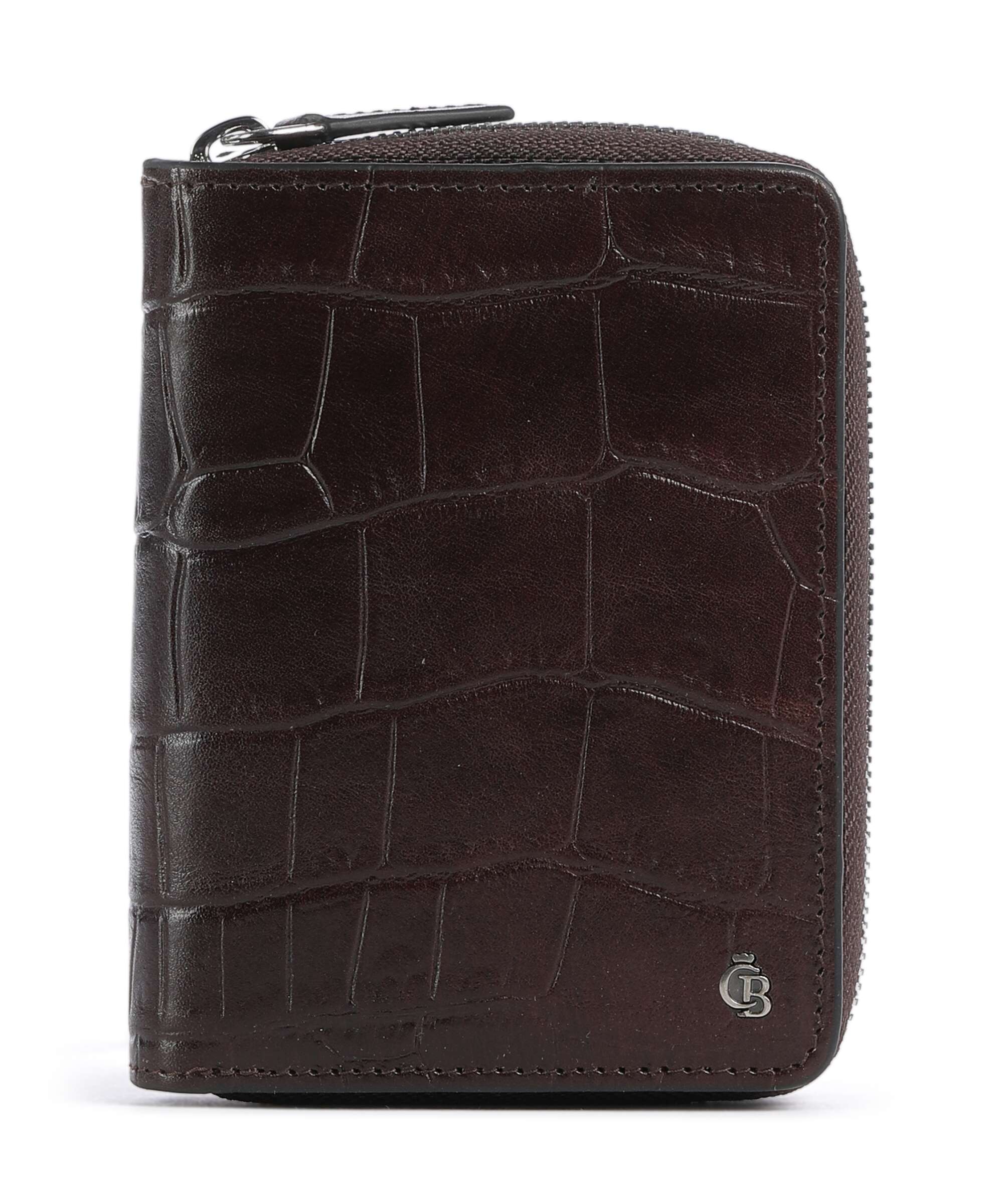 Castelijn & Beerens Croco Portfel mocca