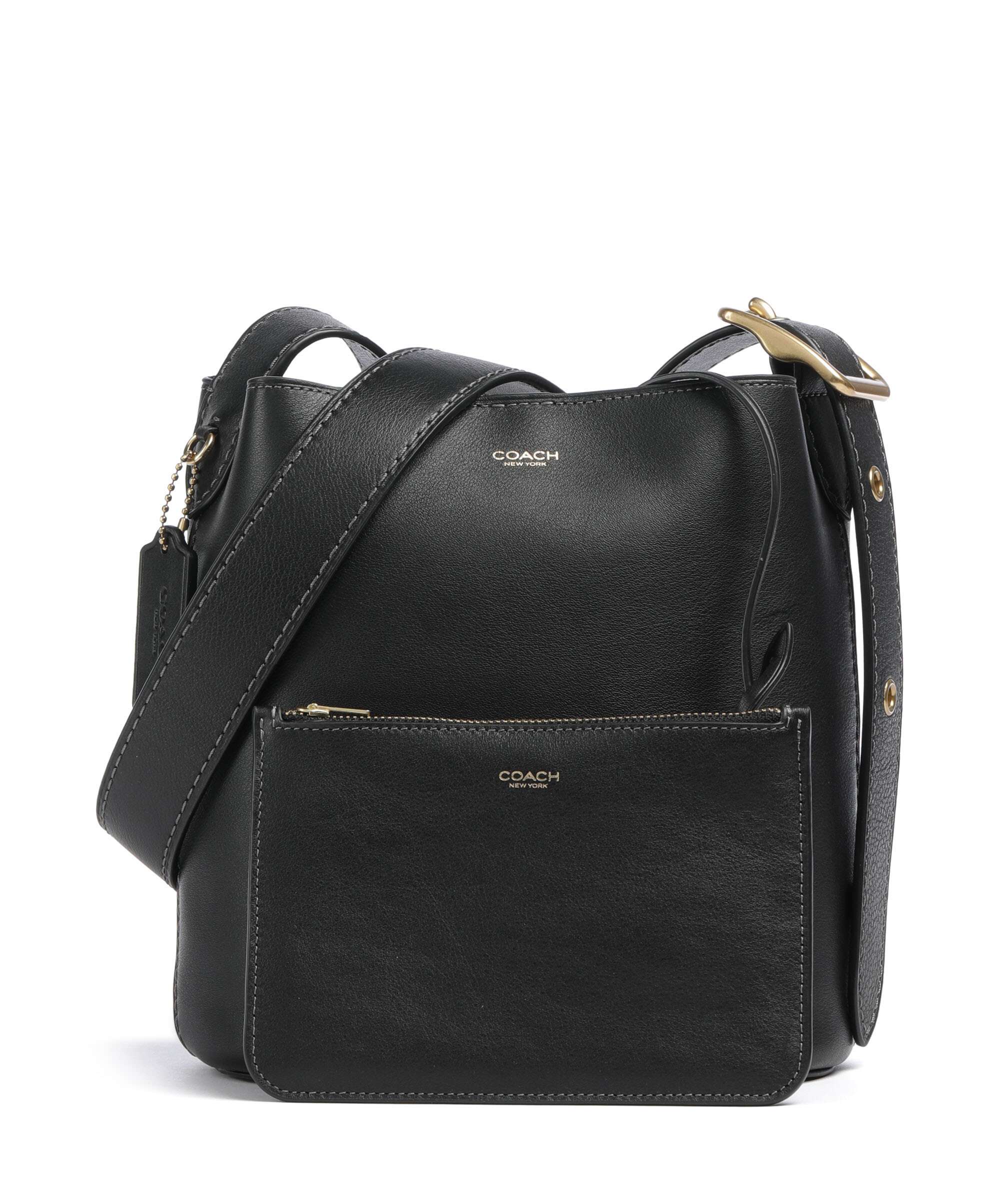 Coach Bleecker 21 Torebka worek black - Image 4