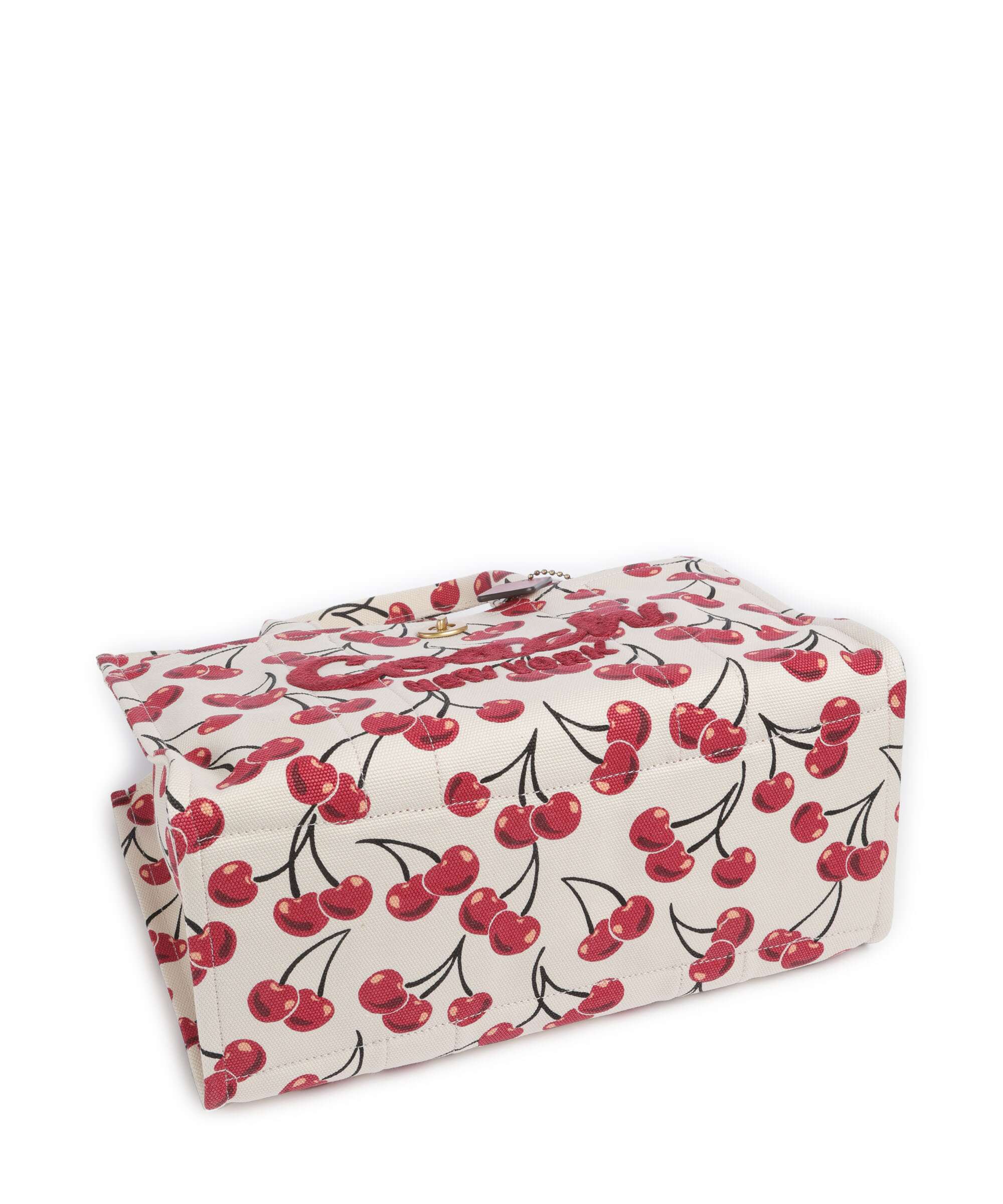 Coach Cargo Cherry Print Torebka chalk/multicolour - Image 5