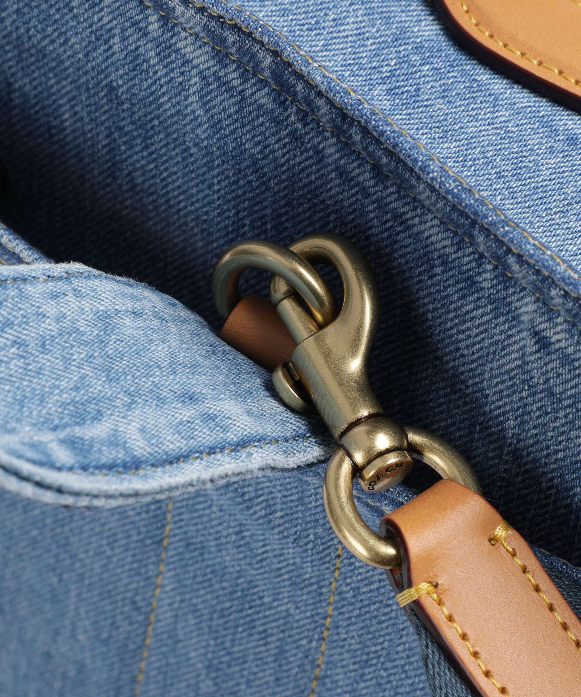Coach Cargo Denim Torebka indigo - Image 4