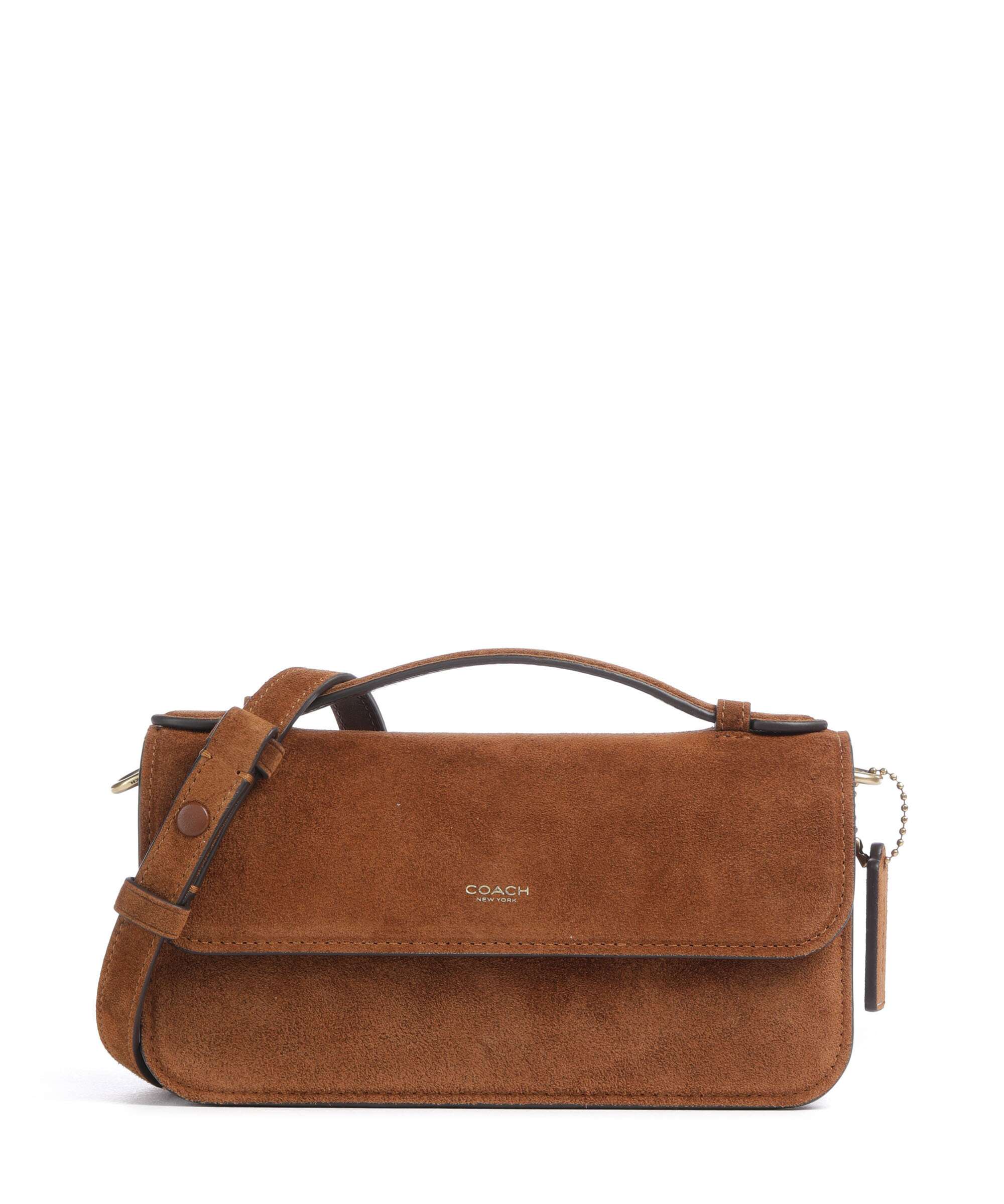 Coach Elora Torba przez ramię warm brown