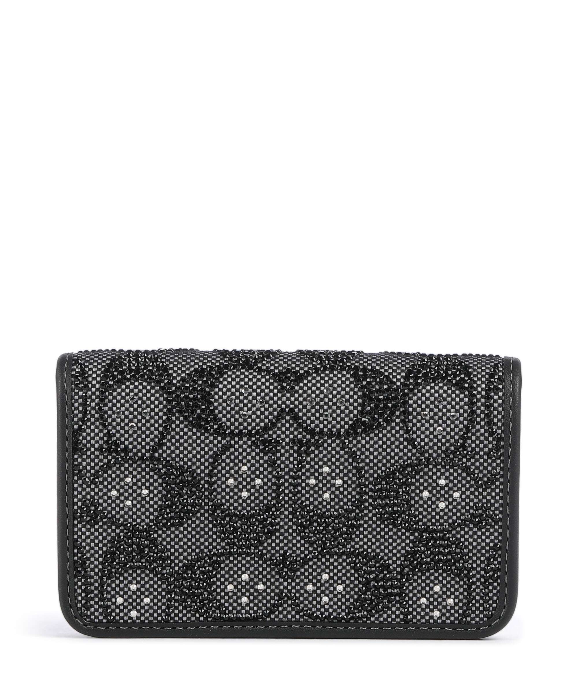 Coach Essential Crystal Signature Jacquard Portfel black