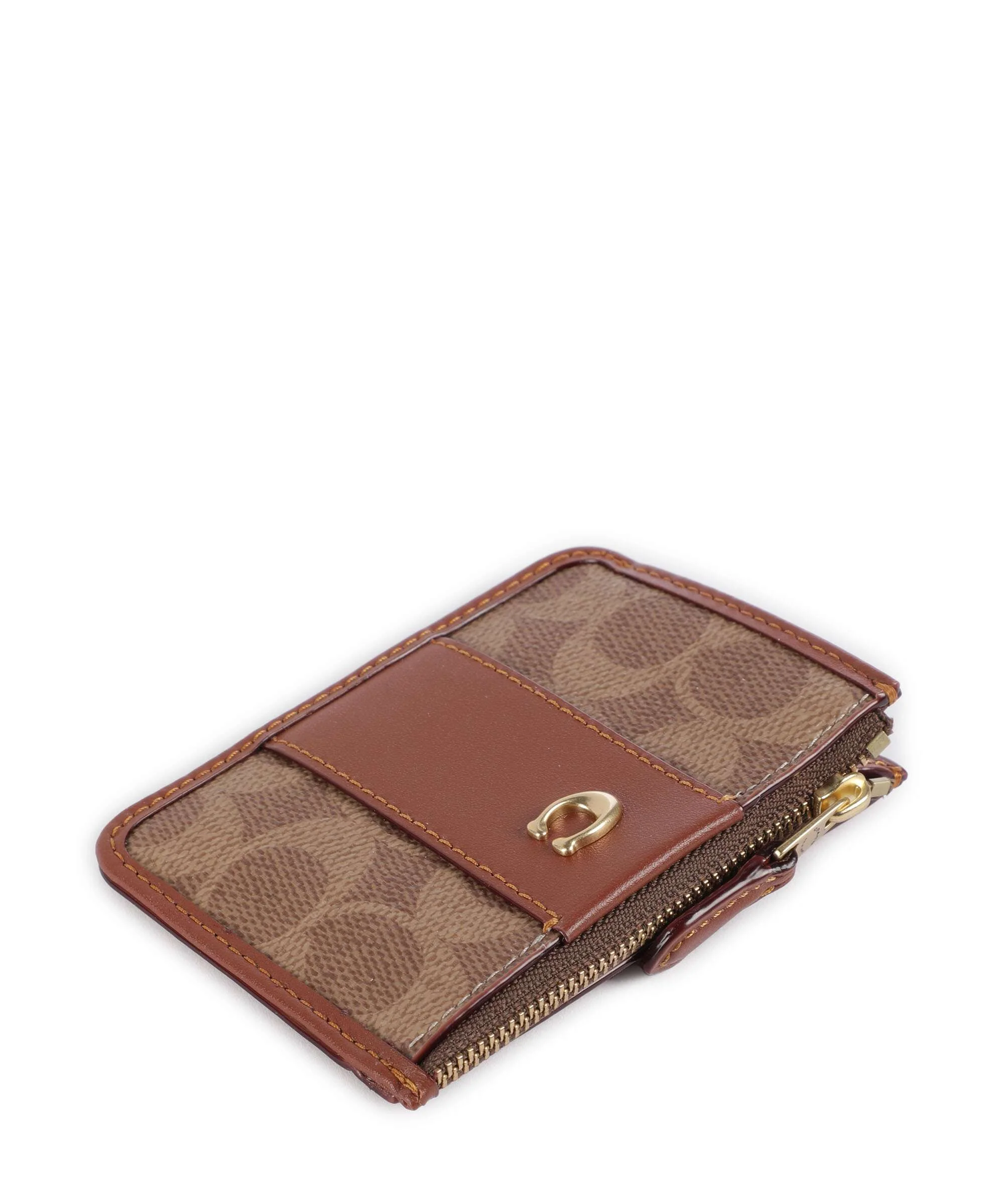 Coach Etui na karty kredytowe tan caramel - Image 3