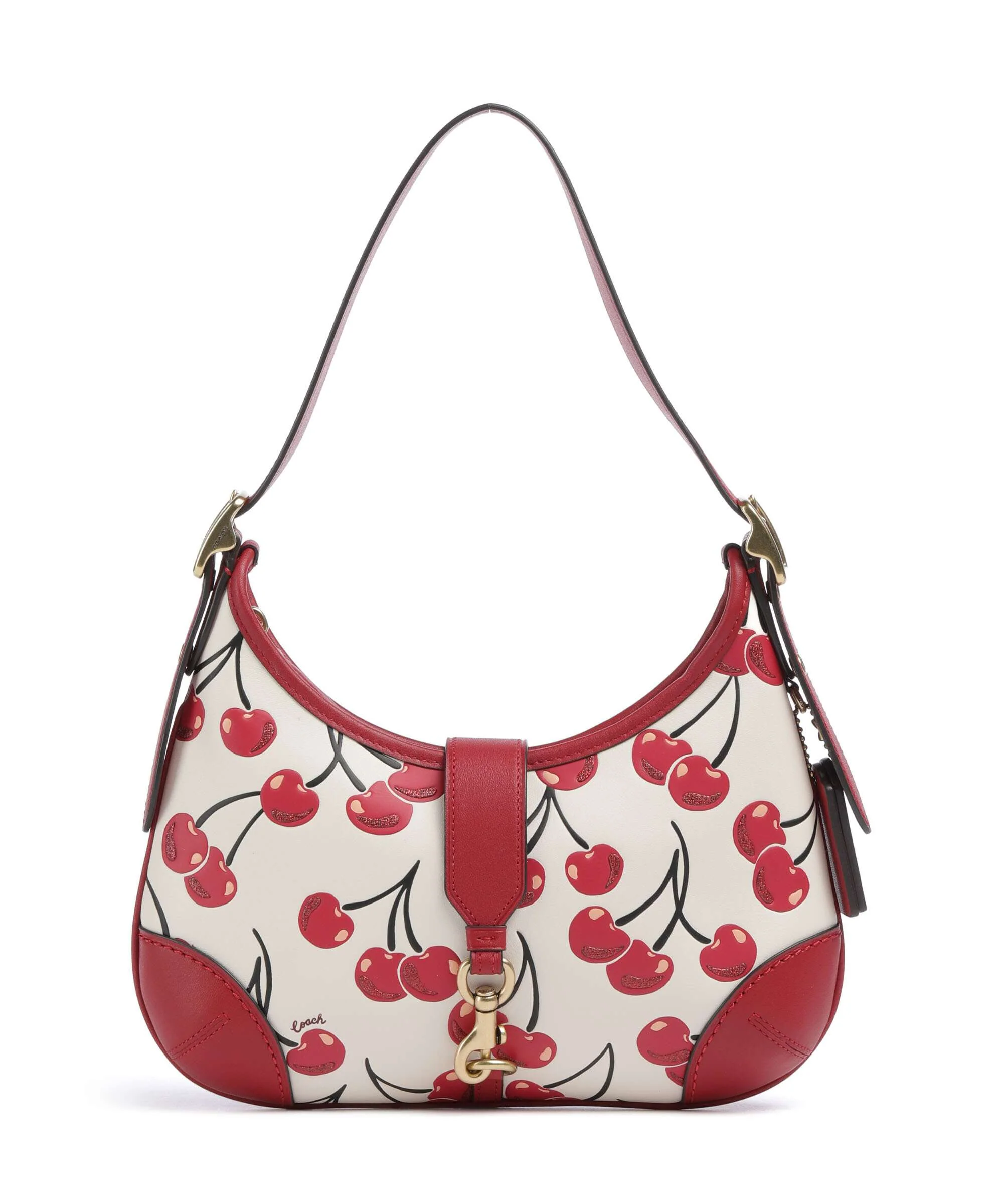 Coach Hamptons Cherry Print Torba na ramię chalk/multicolour